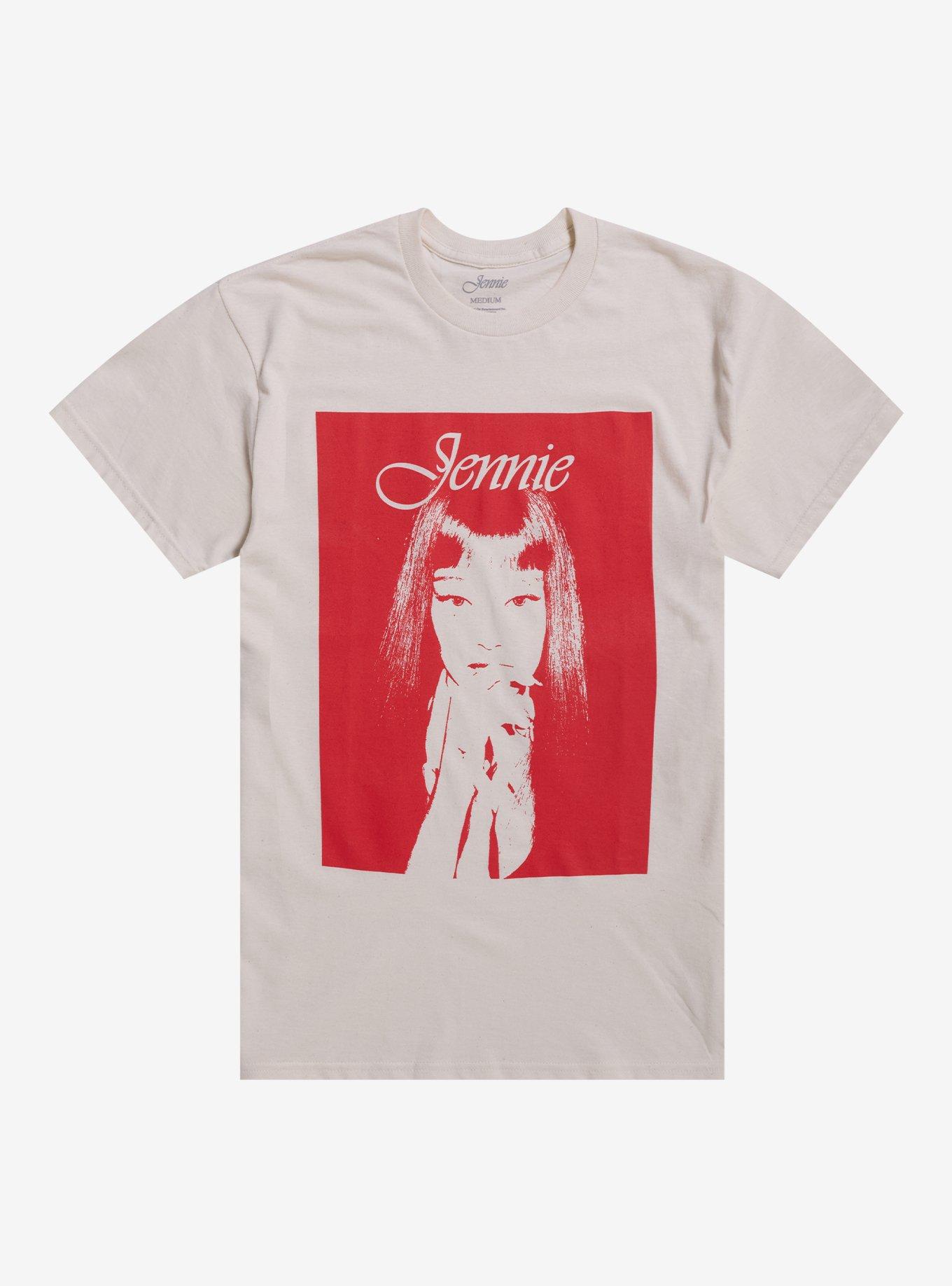 Jennie Red Portrait T-Shirt, , hi-res