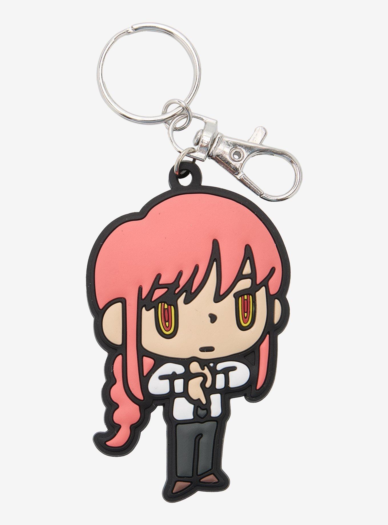 Chainsaw Man Makima Rubber Key Chain, , hi-res