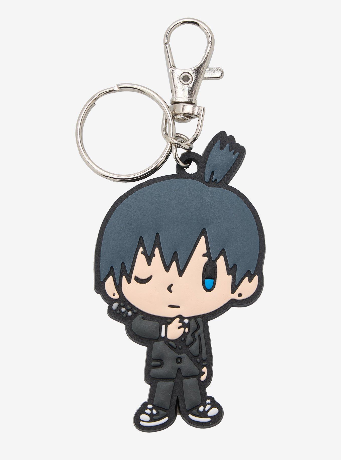 Chainsaw Man Aki Rubber Key Chain, , hi-res