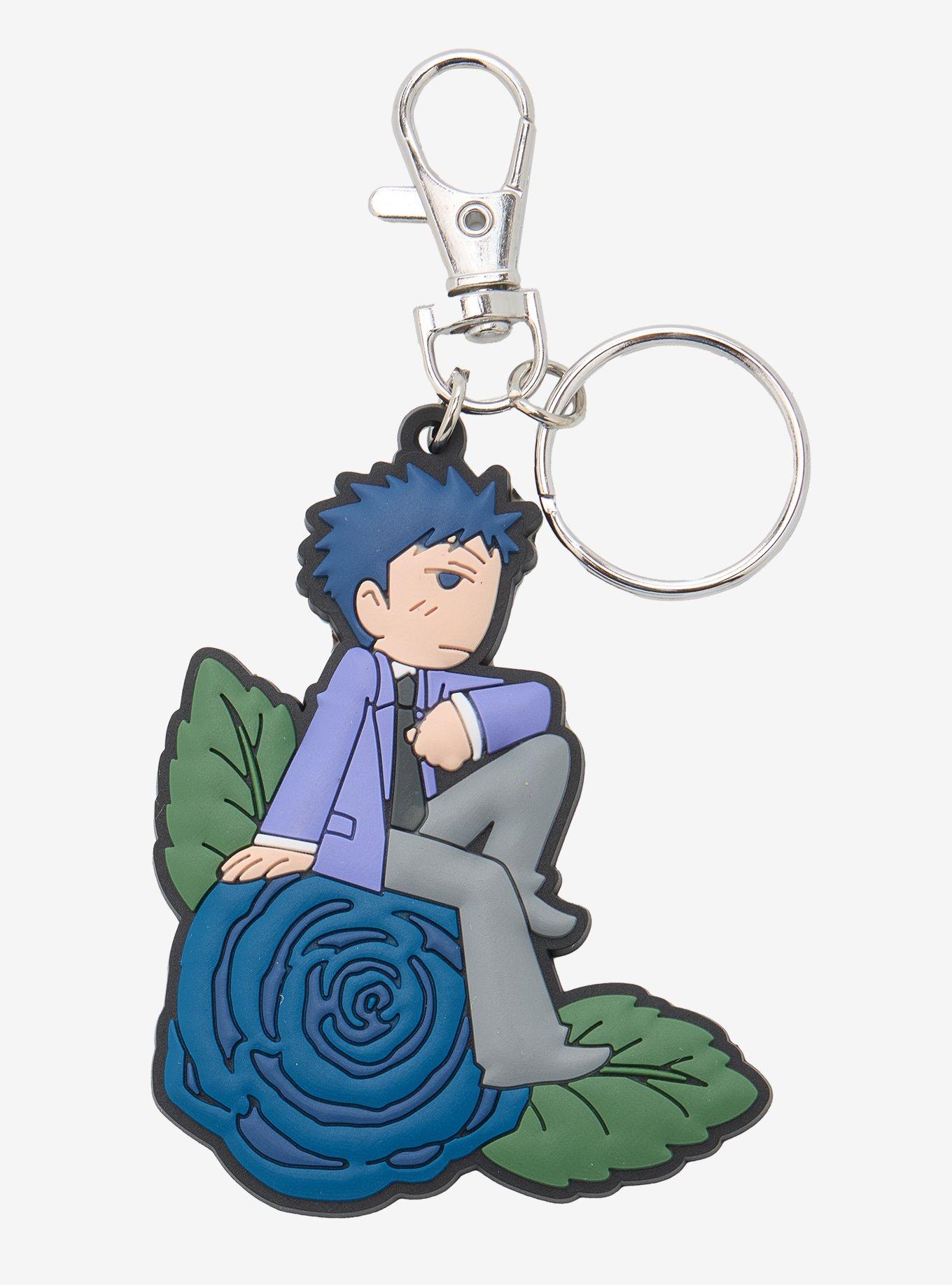 Ouran High School Host Club Chibi Mori Rose Key Chain, , hi-res