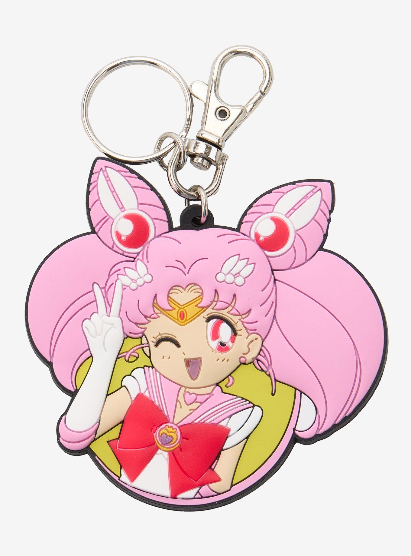 Pretty Guardian Sailor Moon Sailor Chibi Moon Key Chain, , hi-res