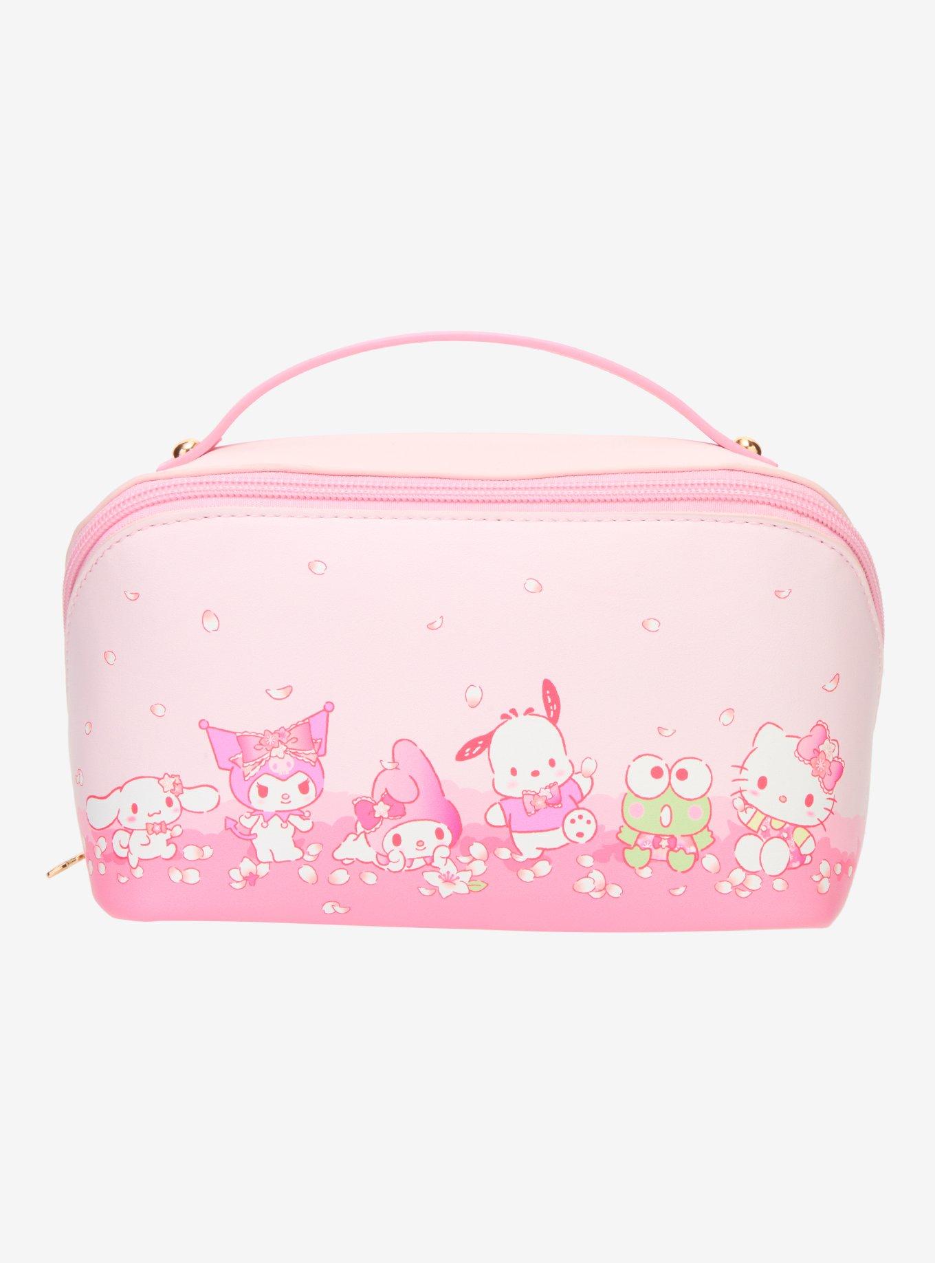Sanrio Hello Kitty and Friends Pink Cosmetic Bag - BoxLunch Exclusive, , hi-res