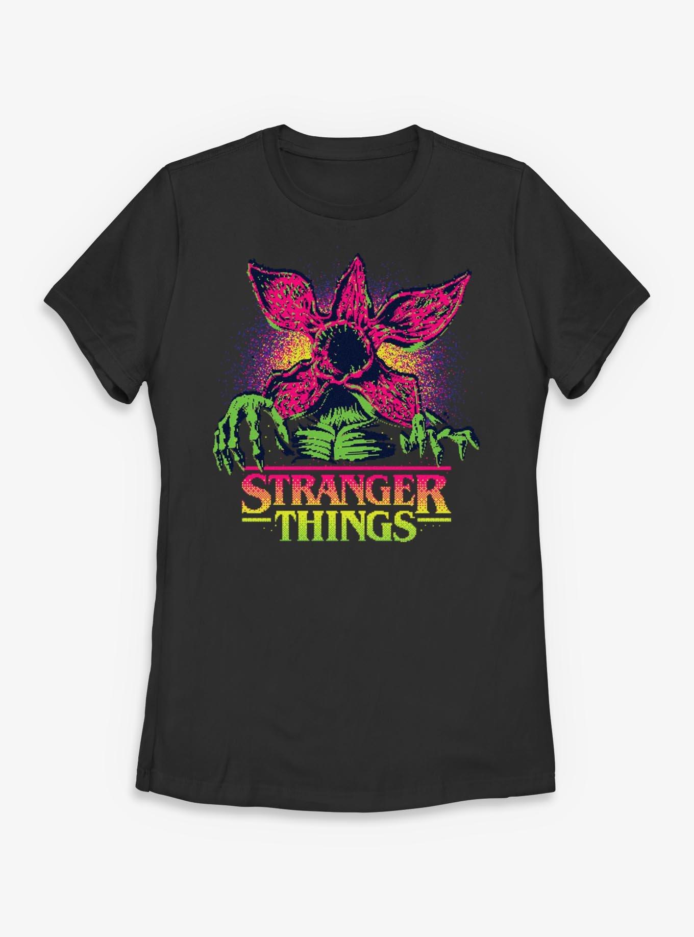 Stranger Things 8 Bits Demogorgon Womens T-Shirt, , hi-res