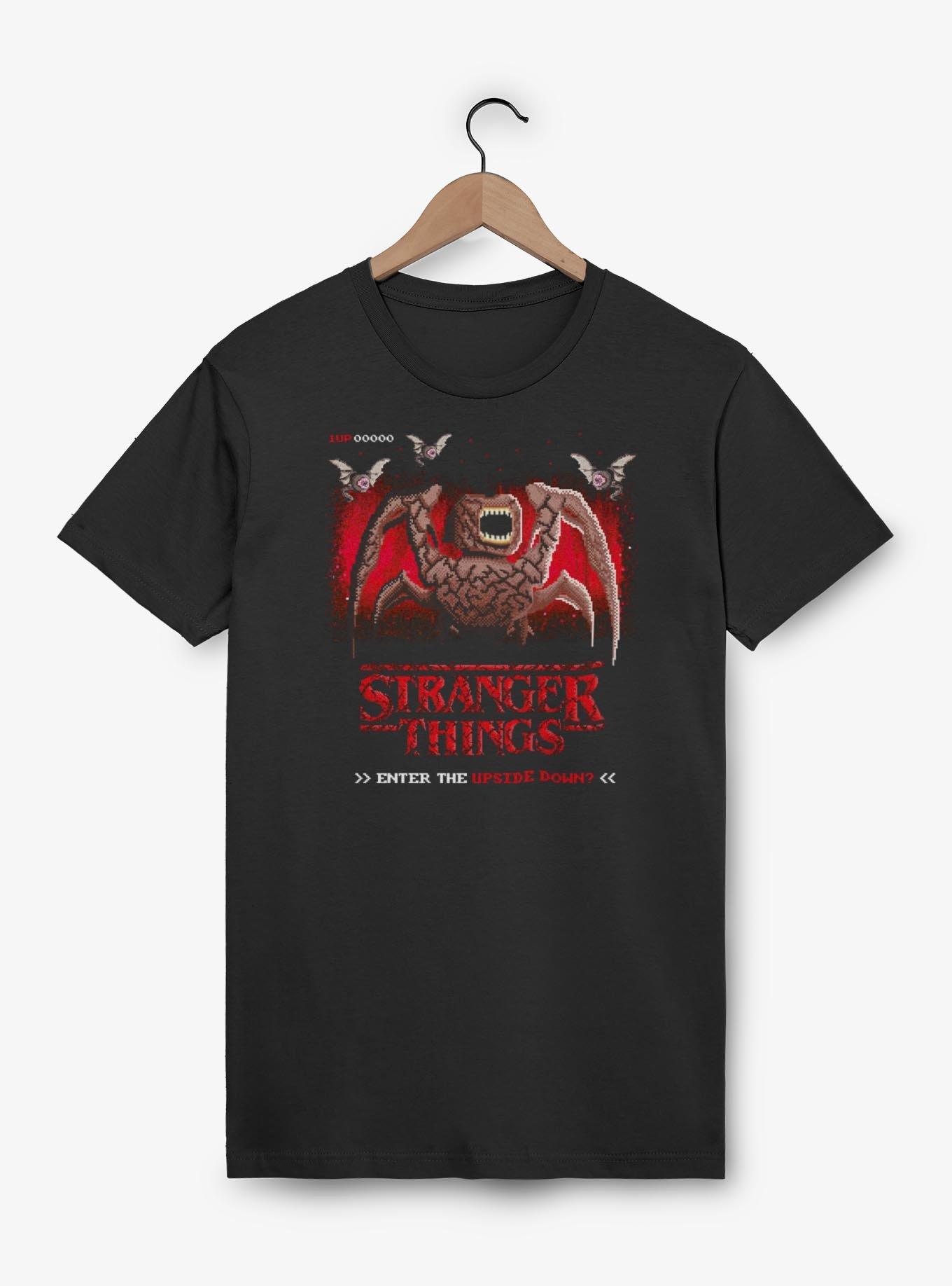 Stranger Things Start Videogame Upside Down T-Shirt, , hi-res