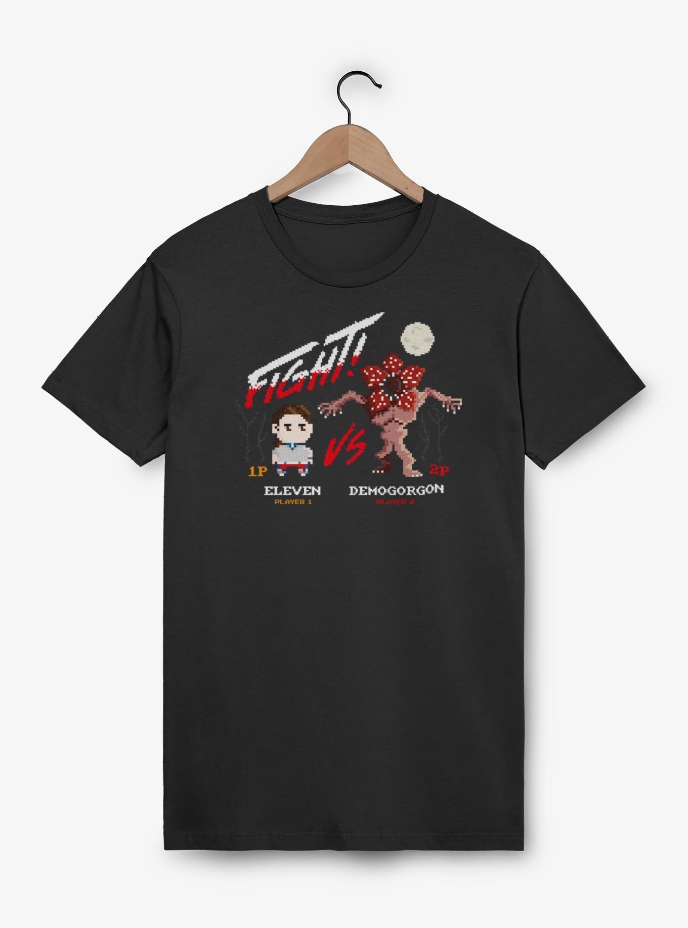 Stranger Things Eleven VS Demogorgon Fight T-Shirt, , hi-res
