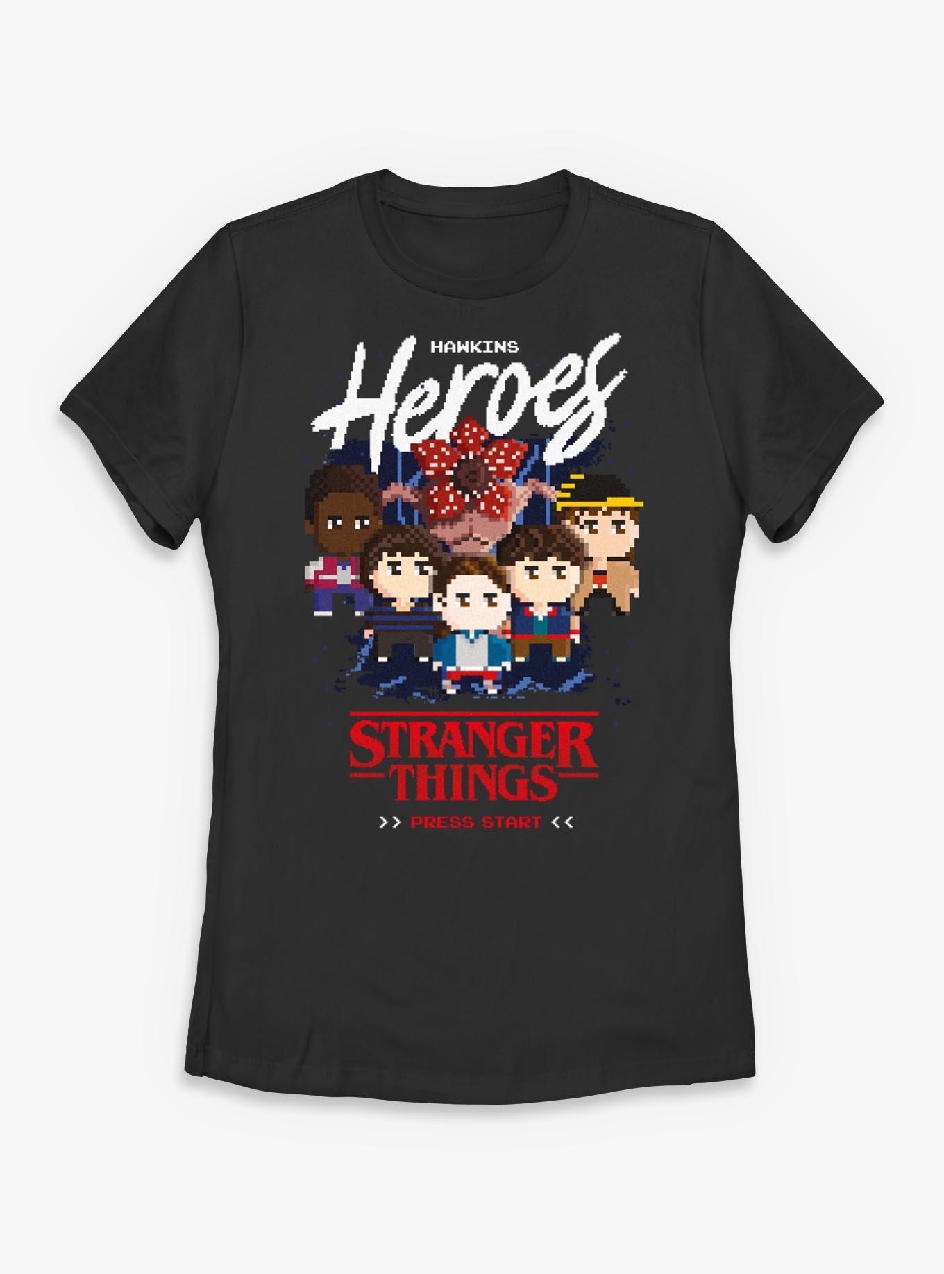 Stranger Things Hawkins Heroes Players Womens T-Shirt, , hi-res