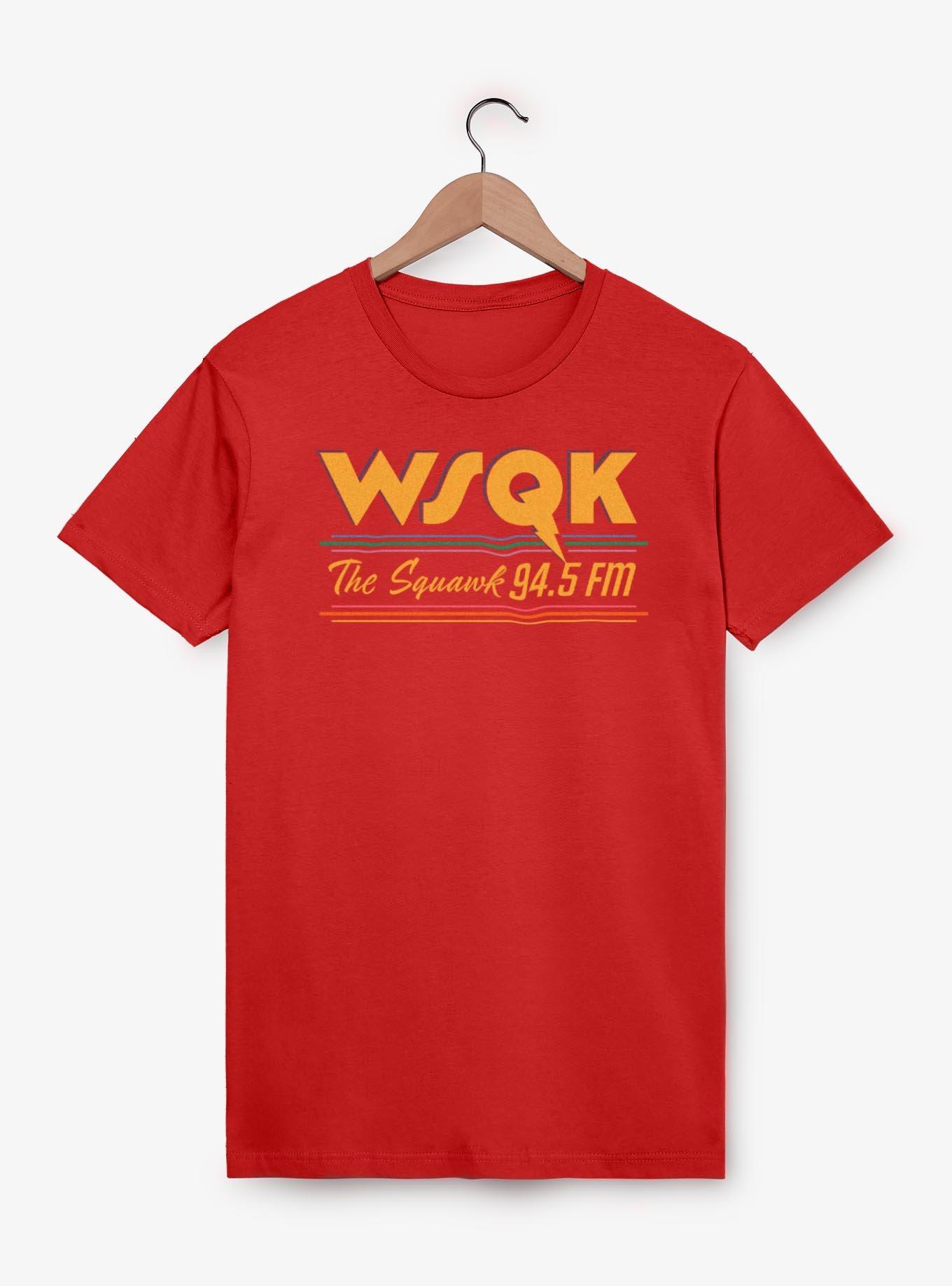 Stranger Things WSQK Radio The Squawk T-Shirt, , hi-res