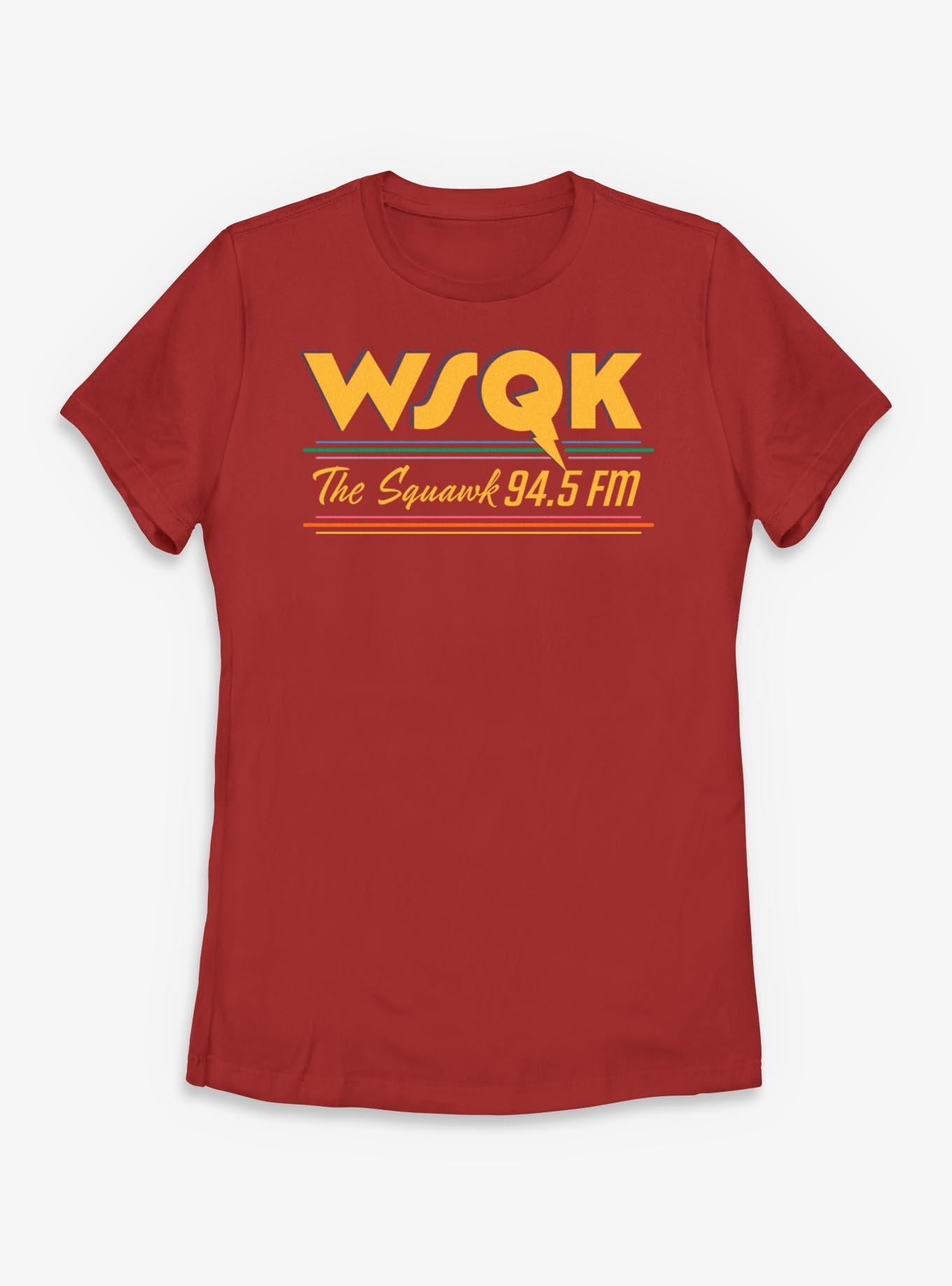 Stranger Things WSQK Radio The Squawk Womens T-Shirt, , hi-res