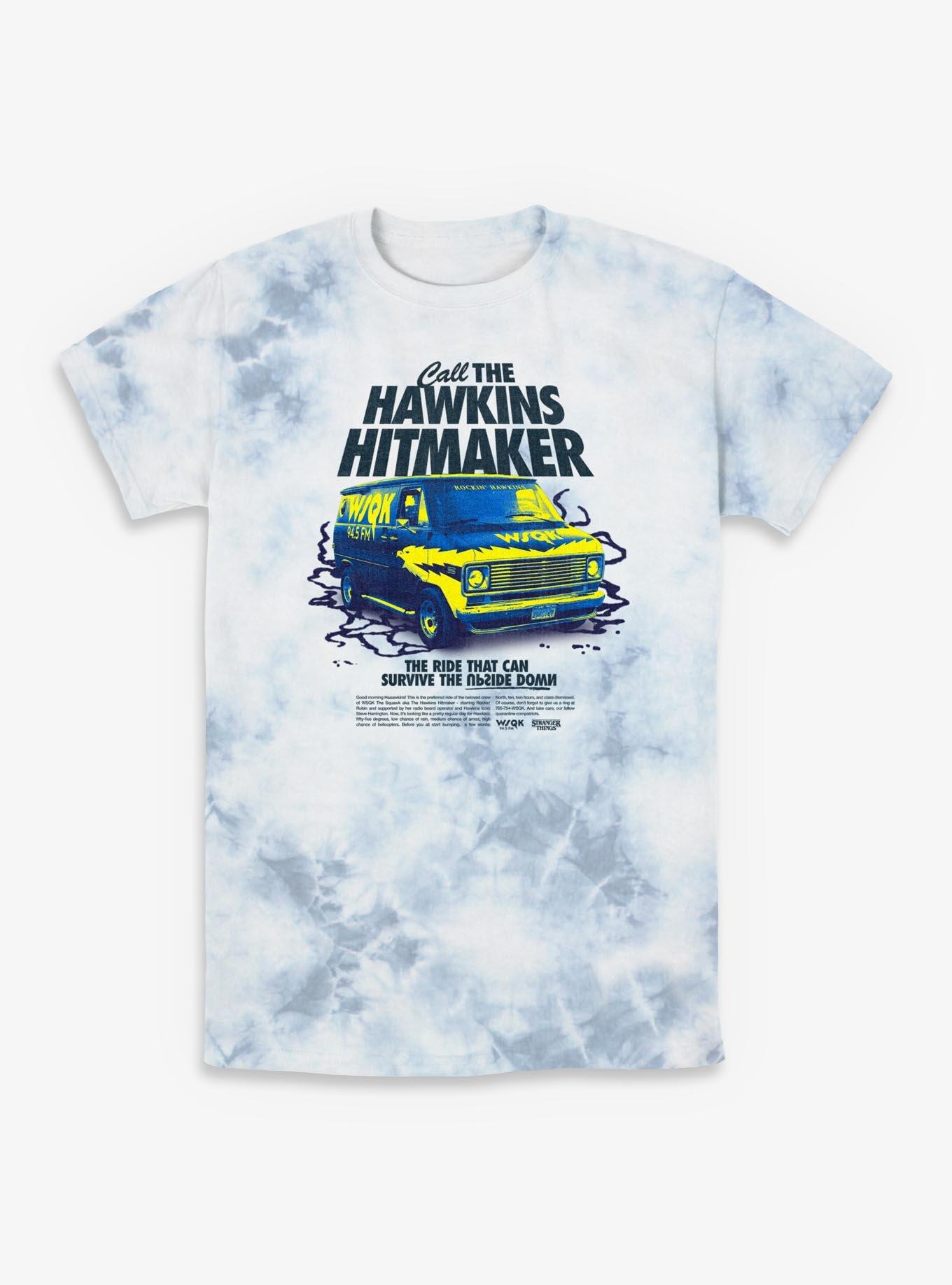 Stranger Things Call The Hawkins Hitmaker Tie-Dye T-Shirt