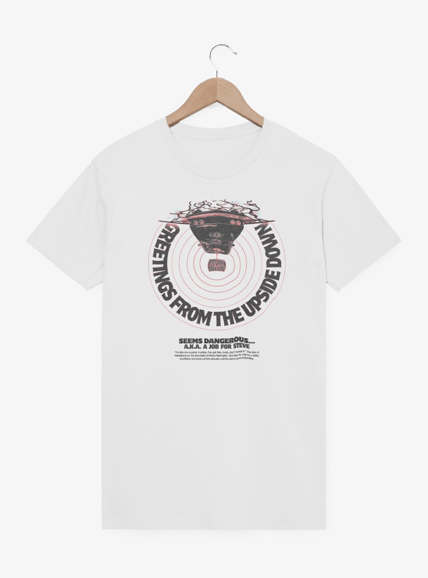 Stranger Things Greetings From The Upside Down T-Shirt, , hi-res