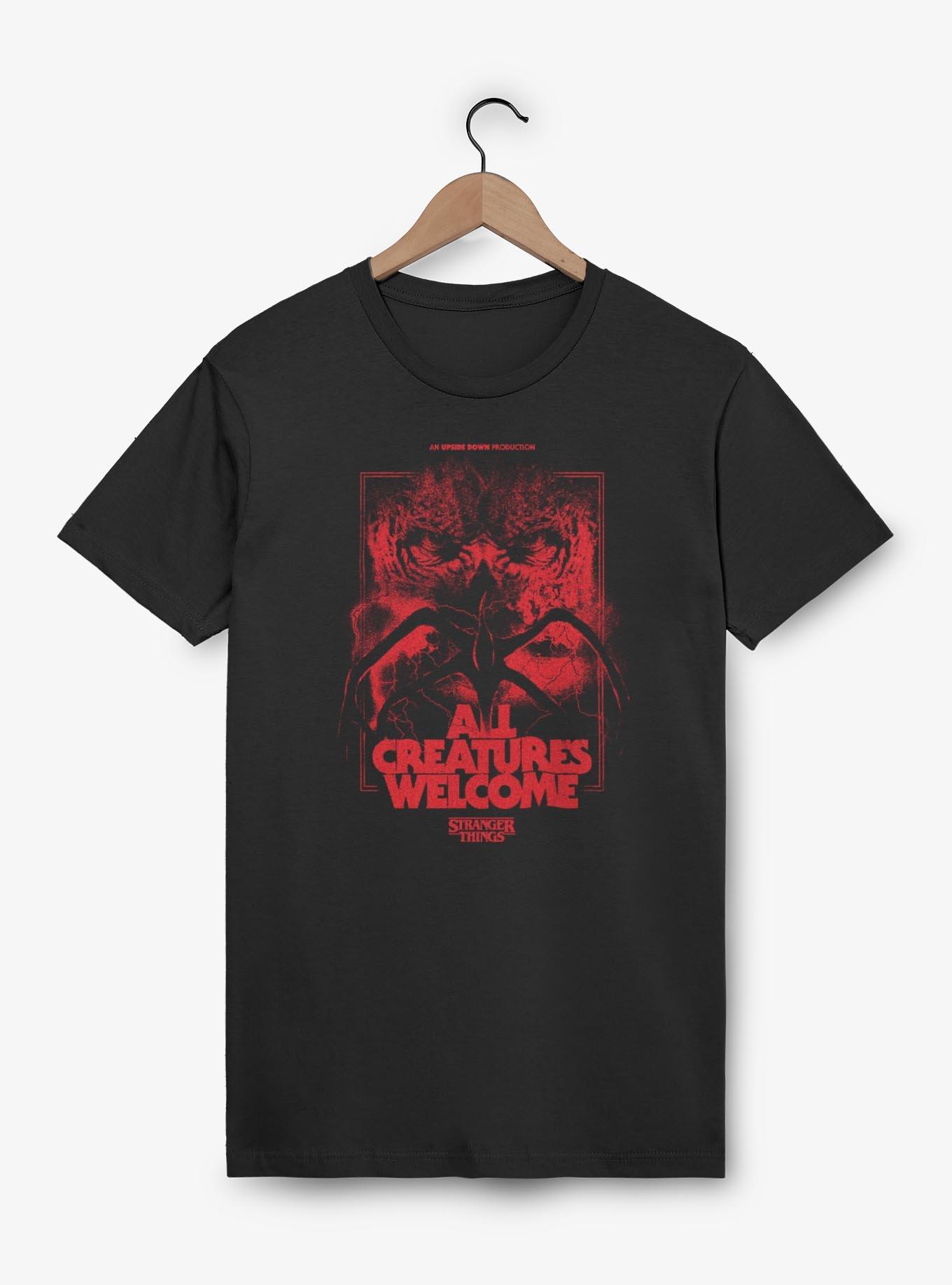 Stranger Things All Creatures Welcome T-Shirt, , hi-res
