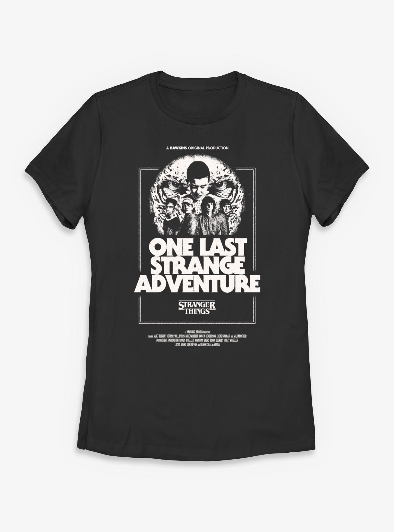 Stranger Things One Last Strange Adventure Womens T-Shirt, , hi-res