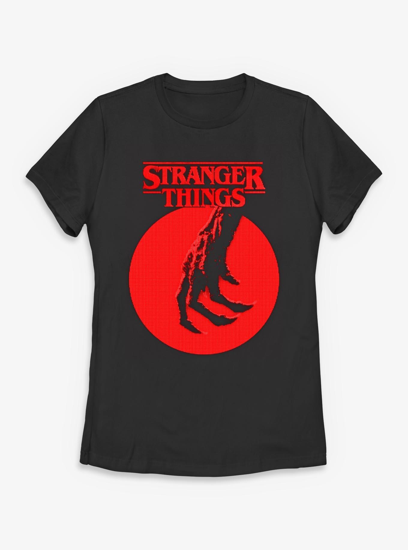 Stranger Things Red Circle Hand Womens T-Shirt, , hi-res
