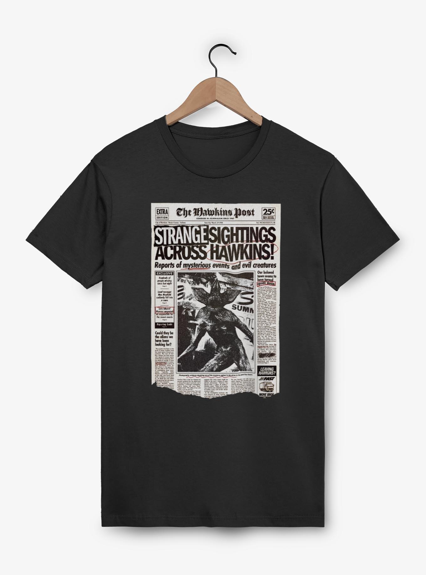 Stranger Things Strange Sightings Across Hawkins T-Shirt, , hi-res