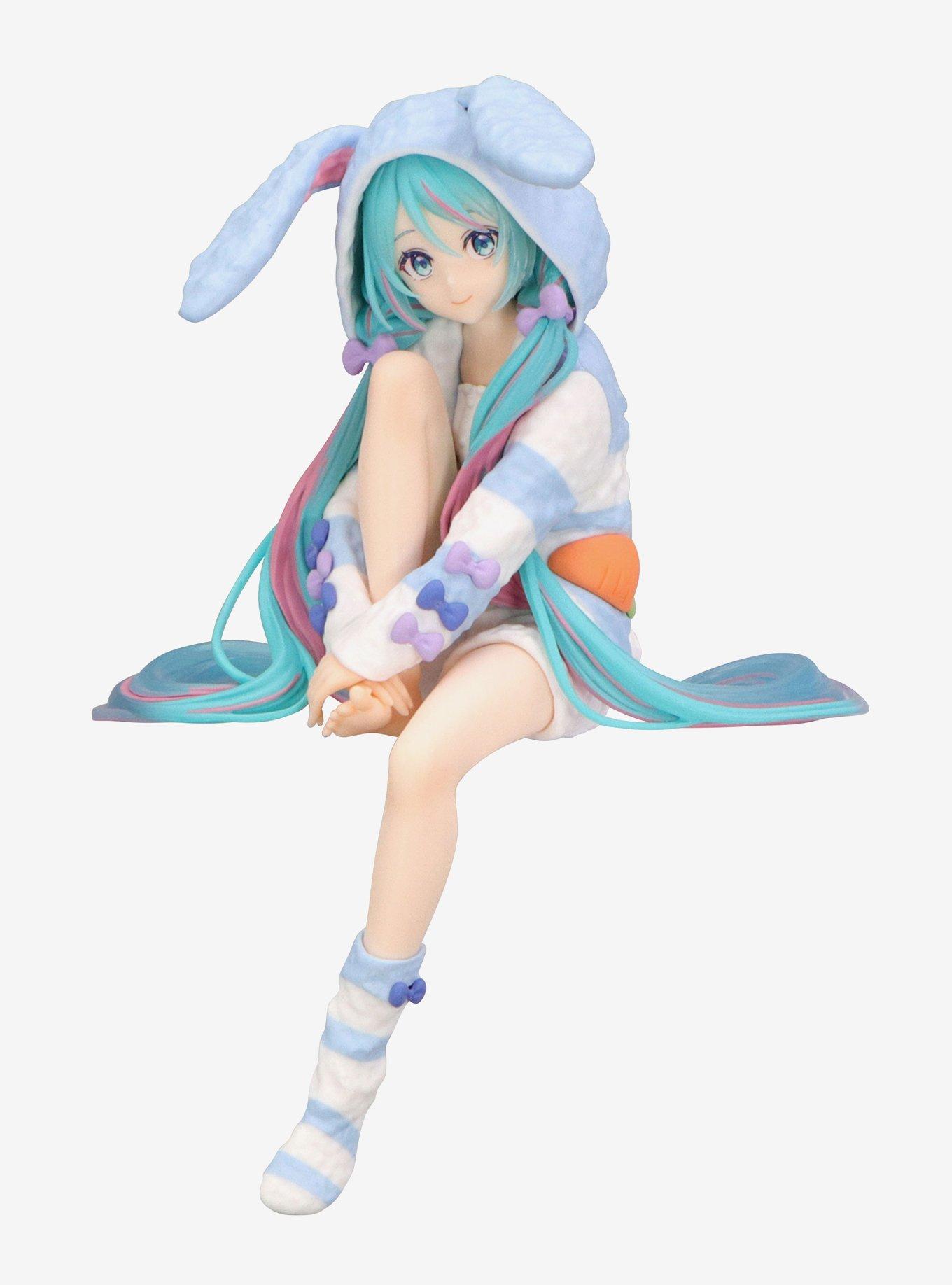 FuRyu Hatsune Miku (Rabbit Ear Hood Ver.) Noodle Stopper Figure, , hi-res