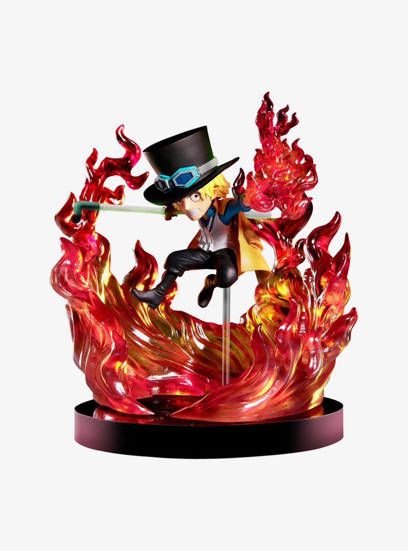 Bandai Namco One Piece World Collectable Figure Log Stories Sabo Mini Figure, , hi-res
