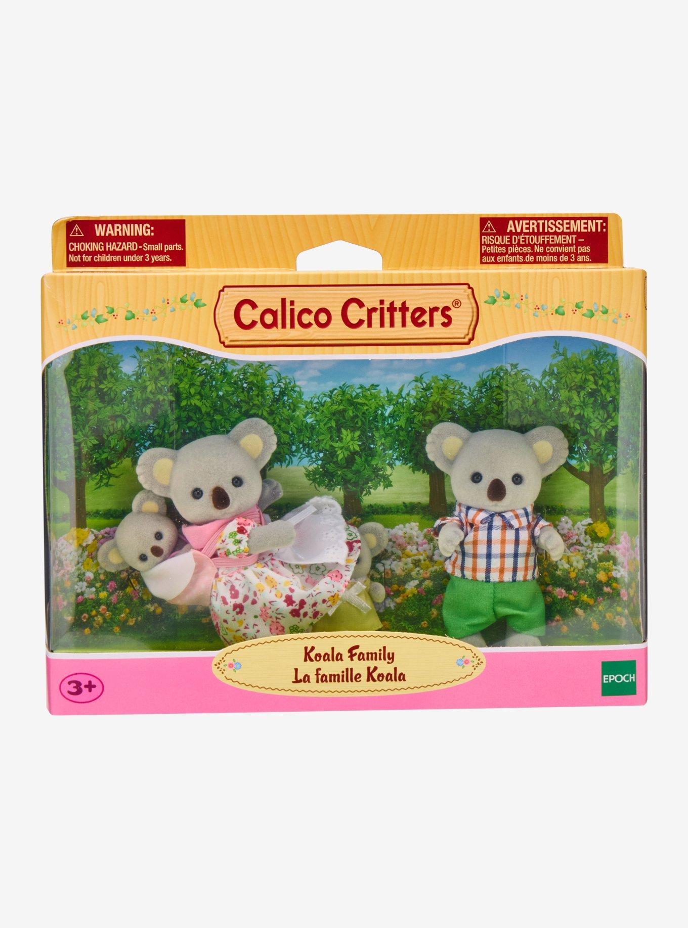 Calico Critters Koala Family Mini Figure Set, , hi-res