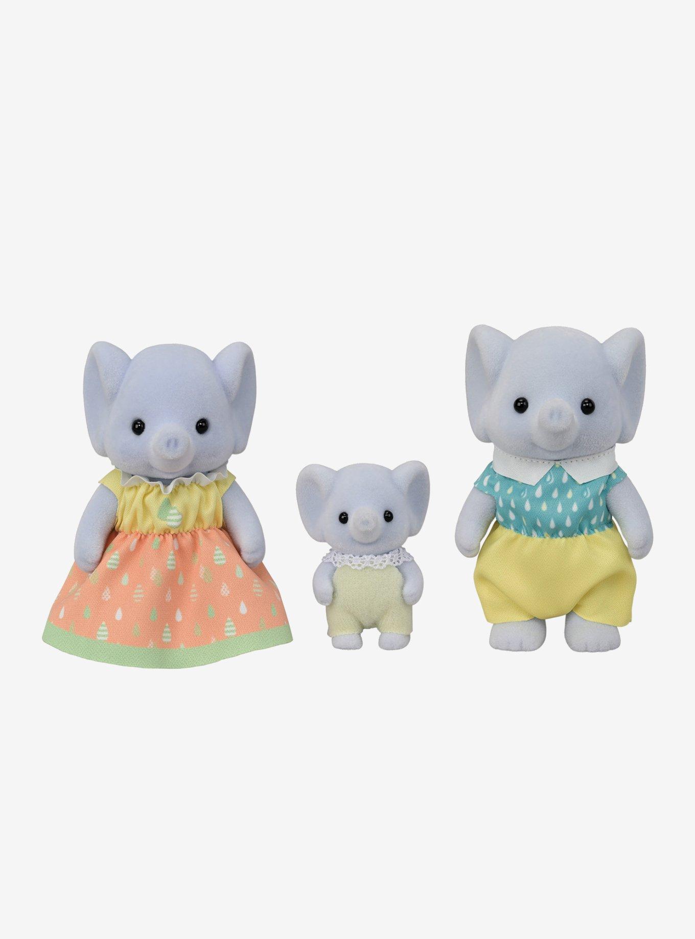 Calico Critters Elephant Family Figure Set, , hi-res
