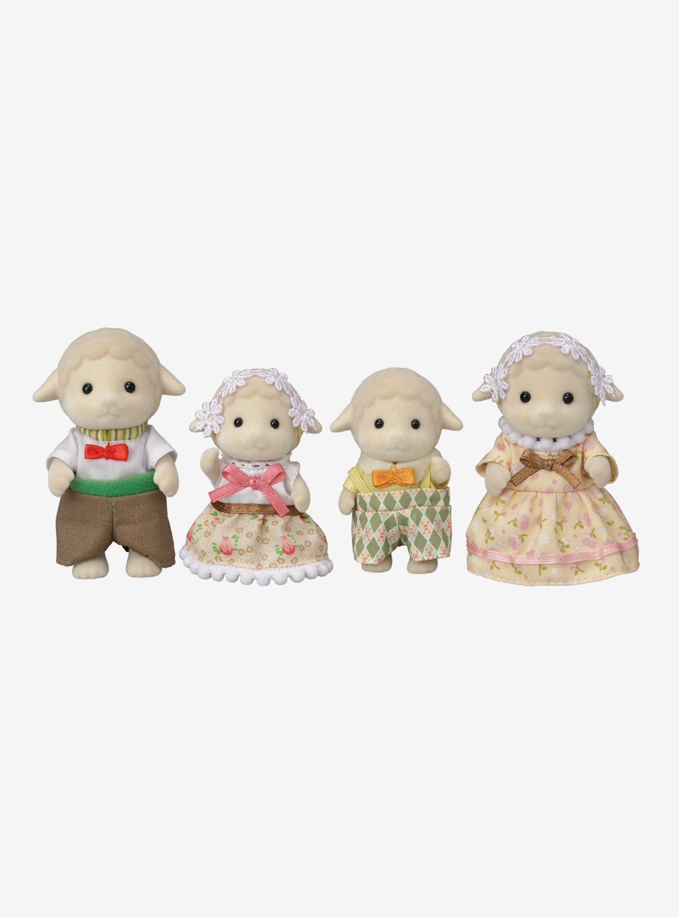 Calico Critters Sheep Family Figure Set, , hi-res