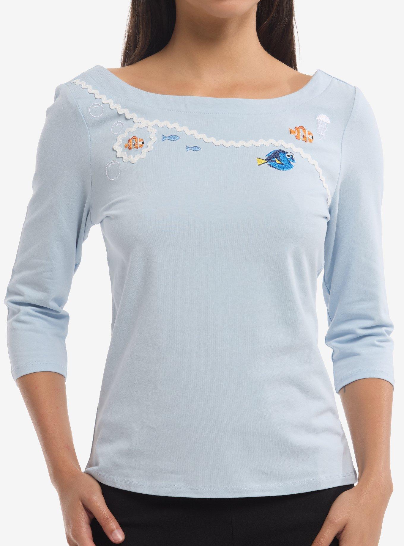Her Universe Disney Pixar Finding Nemo Boatneck Retro Top Her Universe Exclusive, , hi-res