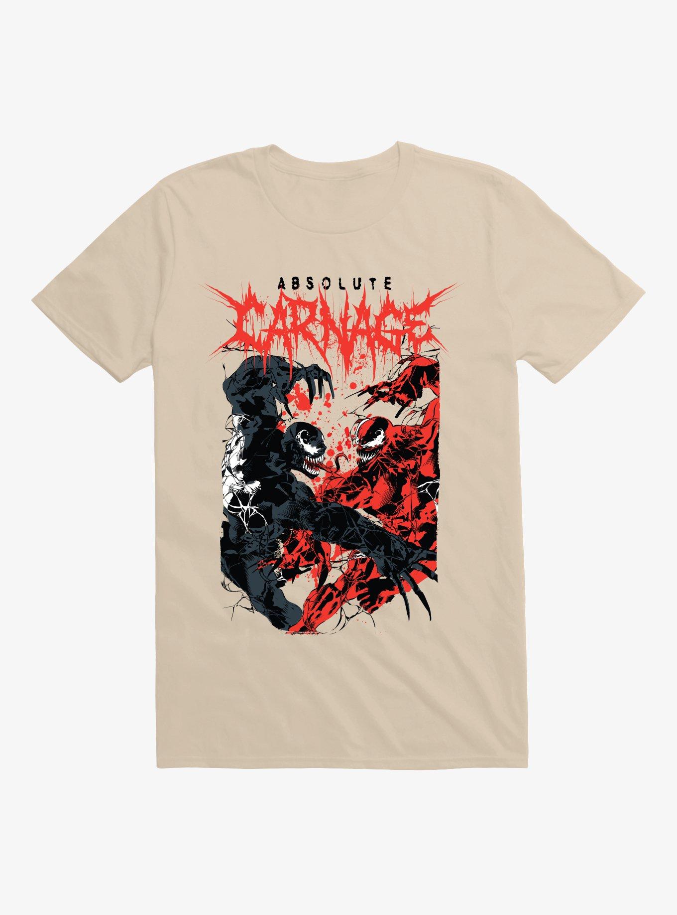 Marvel Spider-Man Absolute Carnage Vs. Venom T-Shirt Hot Topic Exclusive