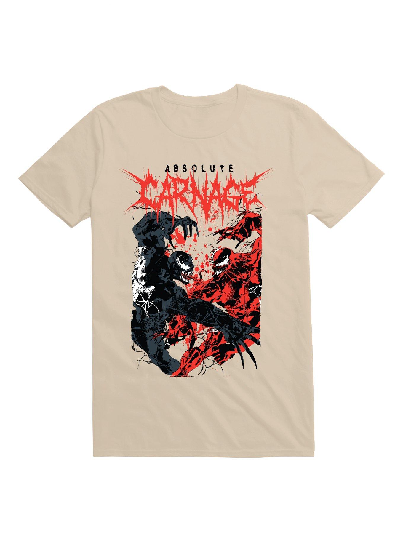Marvel Spider-Man Absolute Carnage Vs. Venom T-Shirt Hot Topic Exclusive, , hi-res