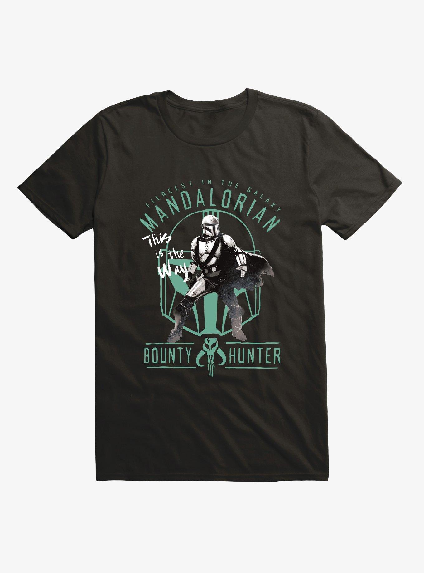 Star Wars The Mandalorian Bounty Hunter This Is The Way T-Shirt Hot Topic Exclusive, , hi-res