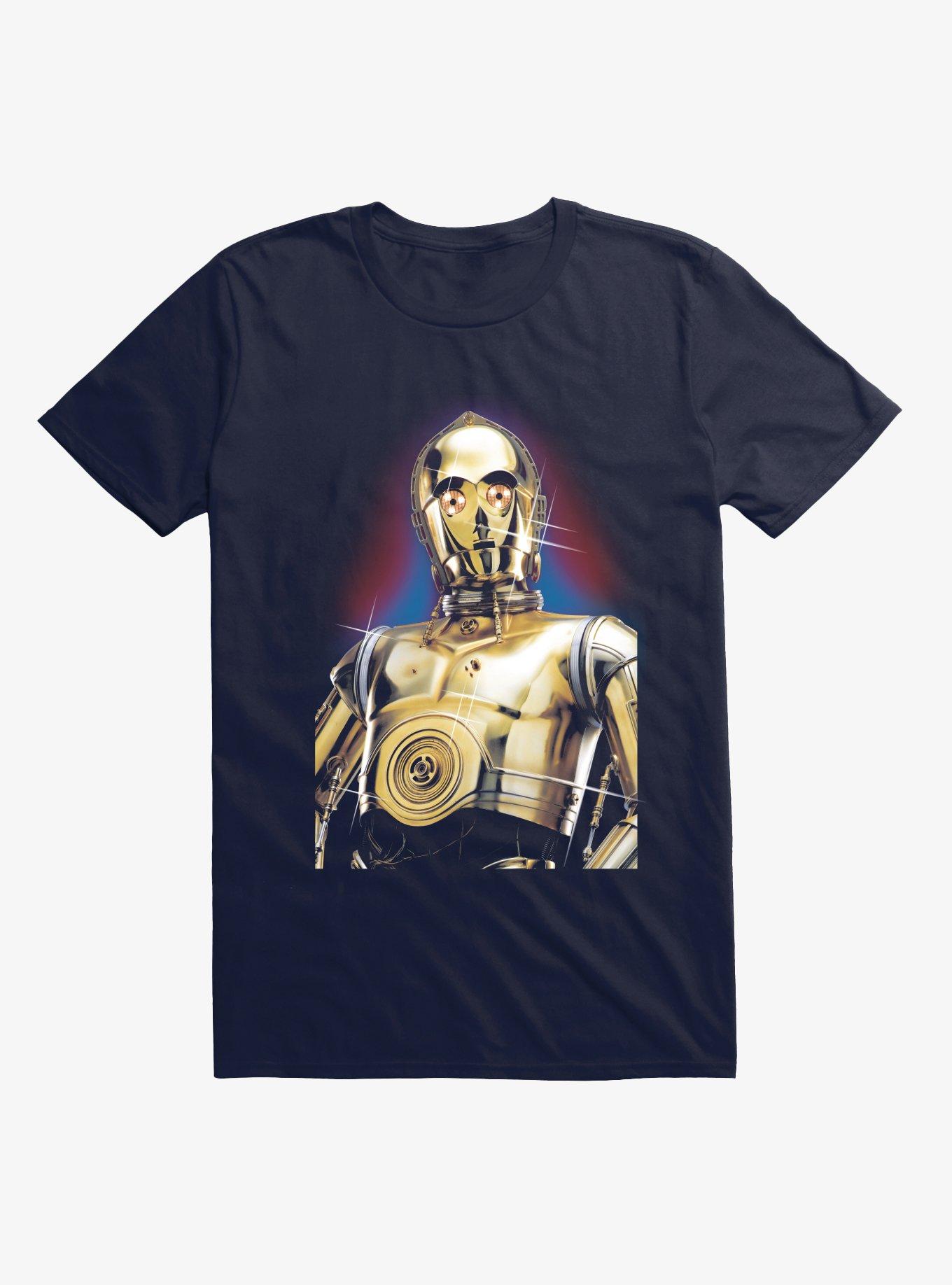 Star Wars C-3PO Spotless Droid T-Shirt Hot Topic Exclusive
