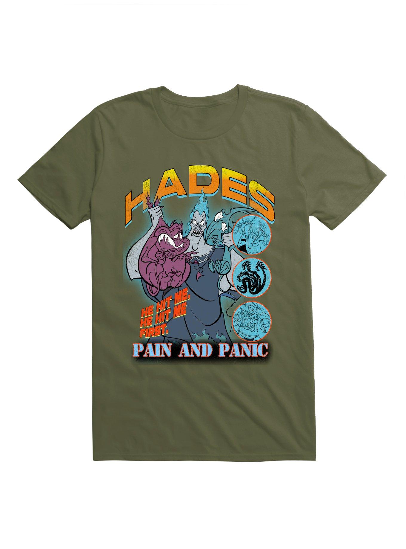Disney Hercules Hades Pain and Panic T-Shirt Hot Topic Exclusive, , hi-res