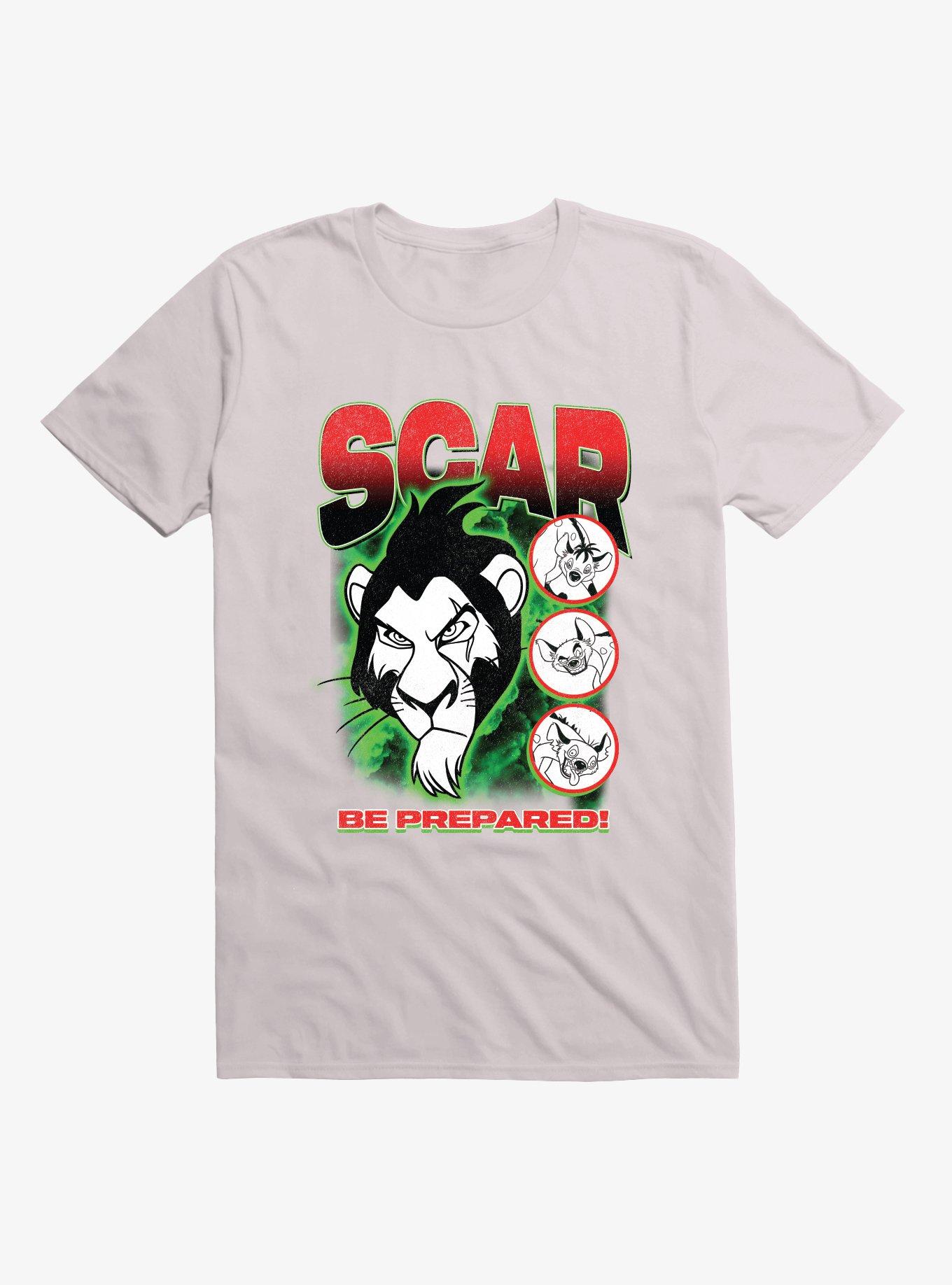 Disney The Lion King Scar Be Prepared T-Shirt Hot Topic Exclusive