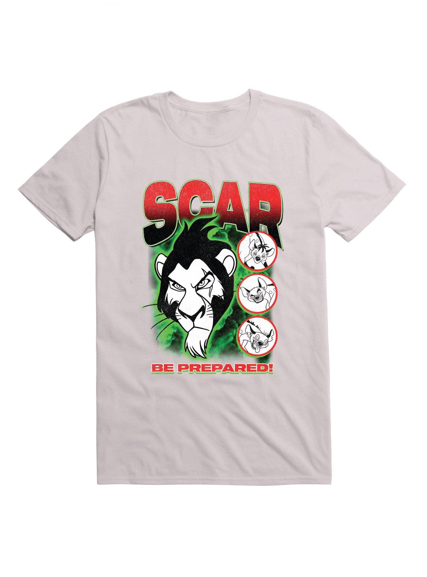 Disney The Lion King Scar Be Prepared T-Shirt Hot Topic Exclusive, , hi-res