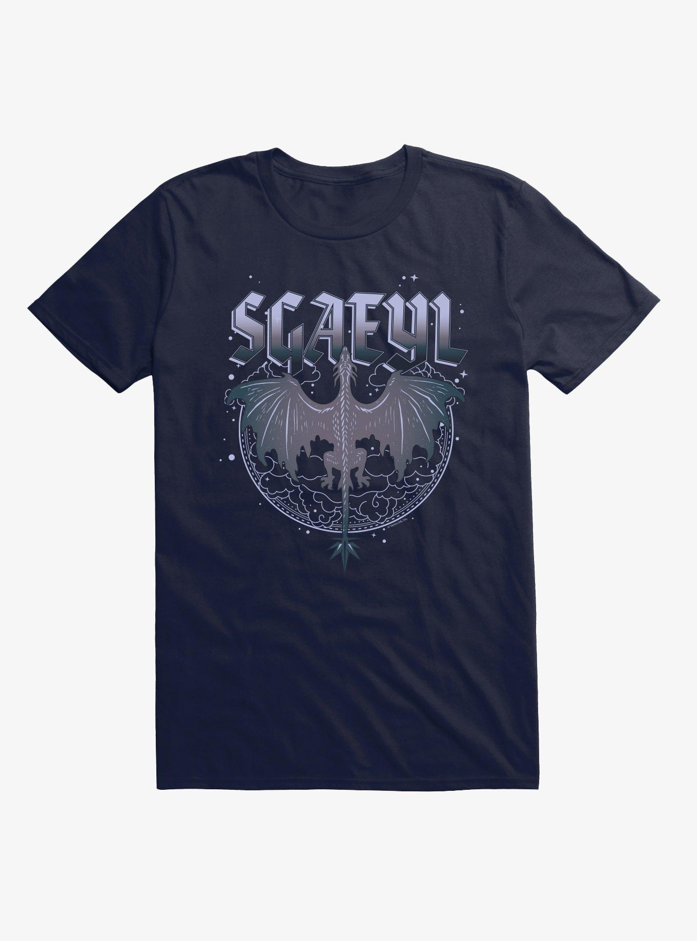 Fourth Wing Sgaeyl Daggertail Flight T-Shirt Hot Topic Exclusive