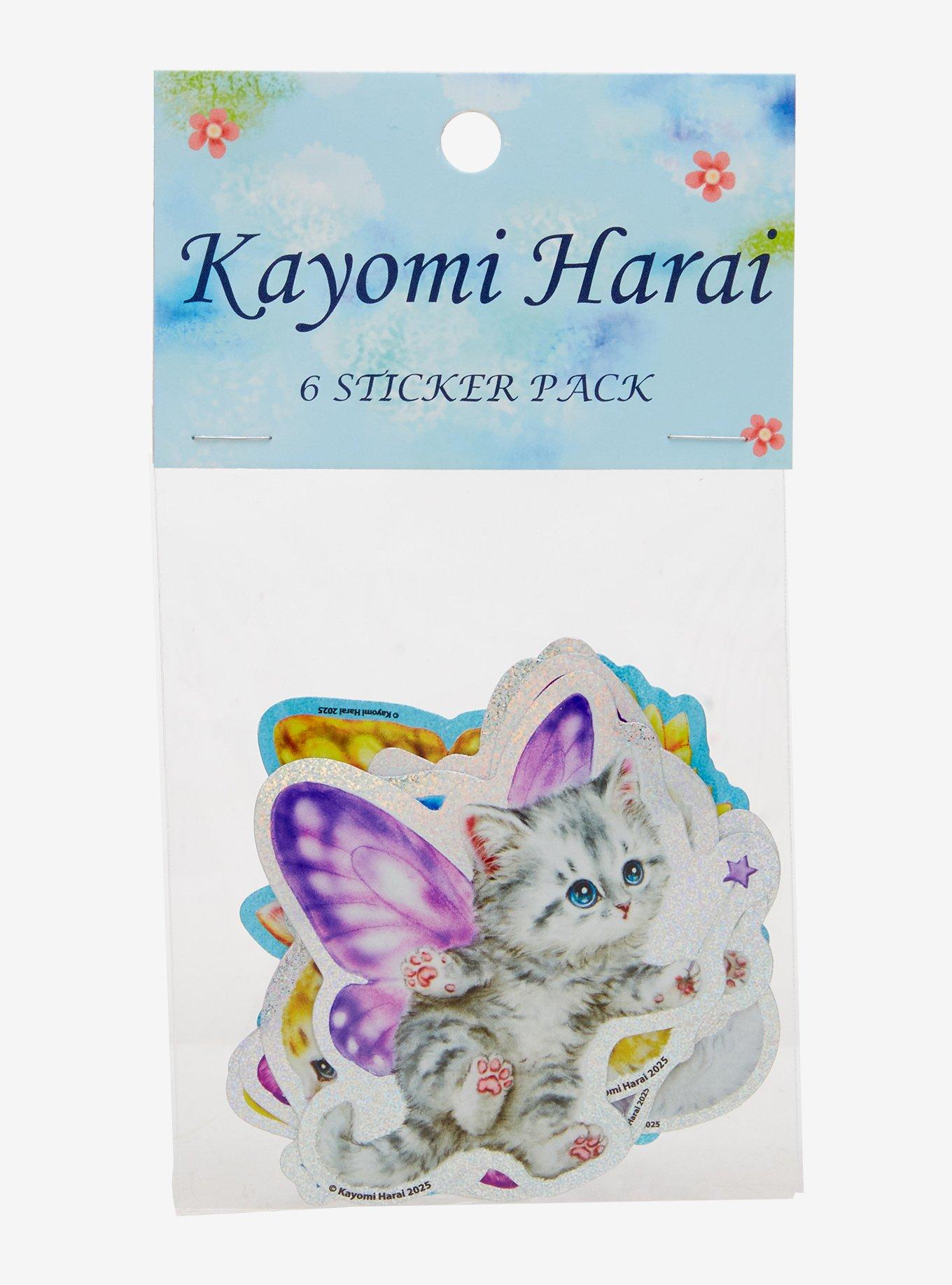 Kayomi Harai Cat Fairy Sticker Set