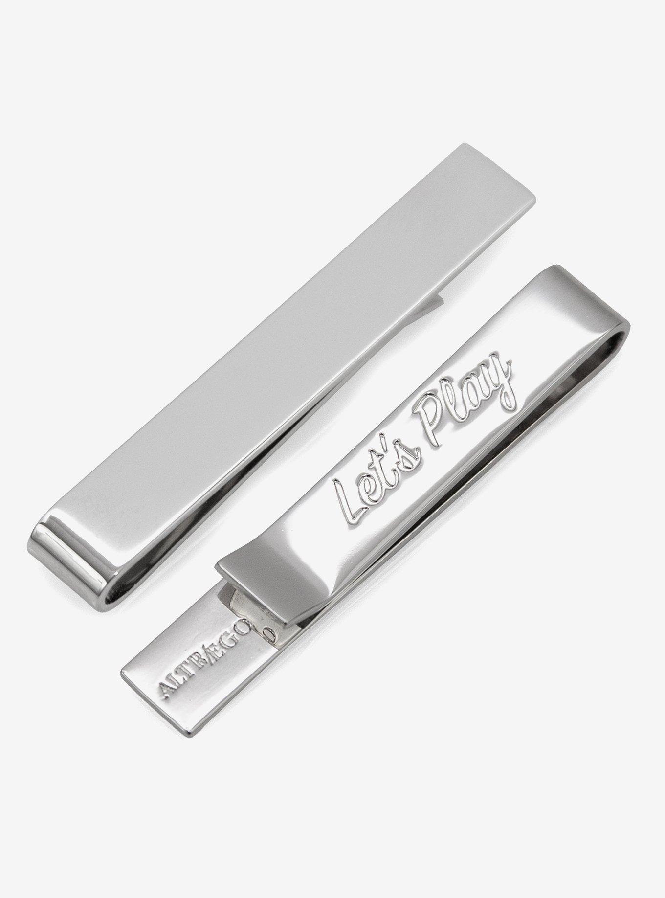 Let's Play Hidden Message Tie Bar, , hi-res