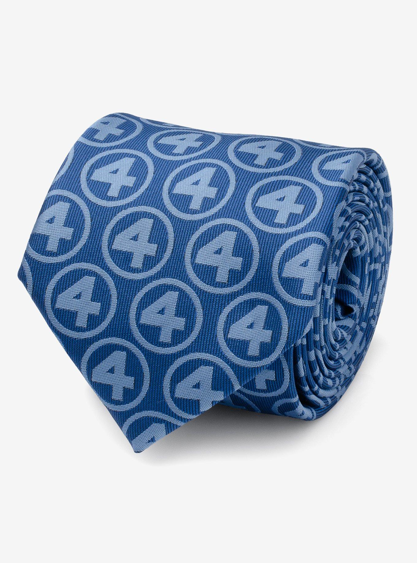 Marvel Fantastic Four Men's Blue Tie, , hi-res