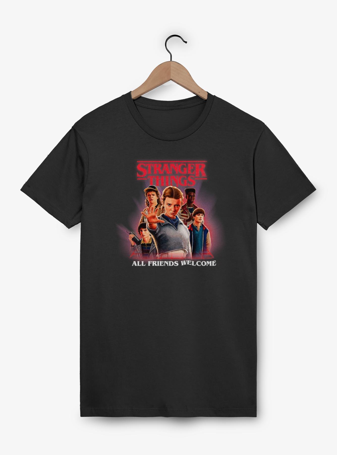 Stranger Things All Friends Welcome T-Shirt, , hi-res