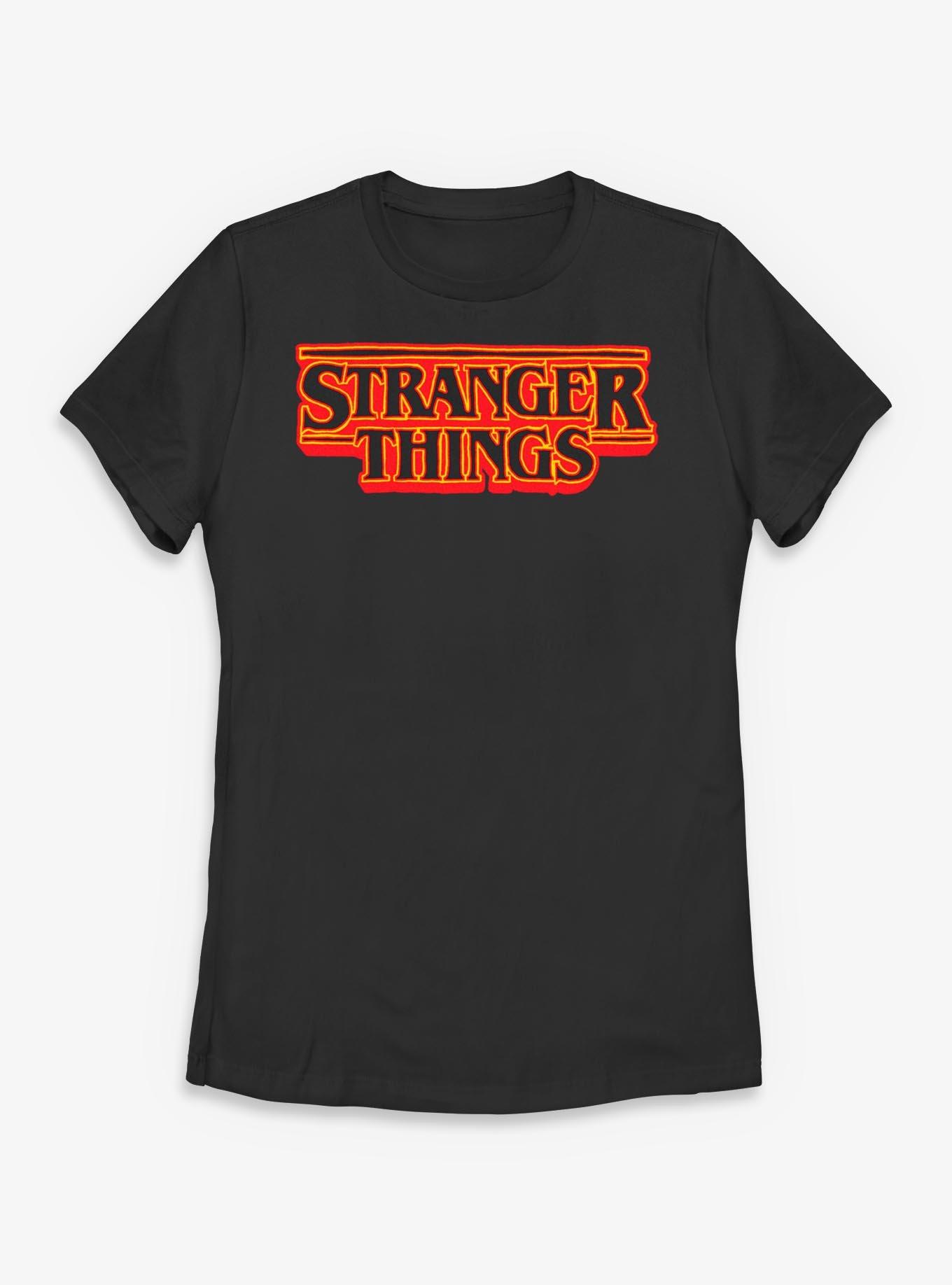 Stranger Things Logo Womens T-Shirt, , hi-res