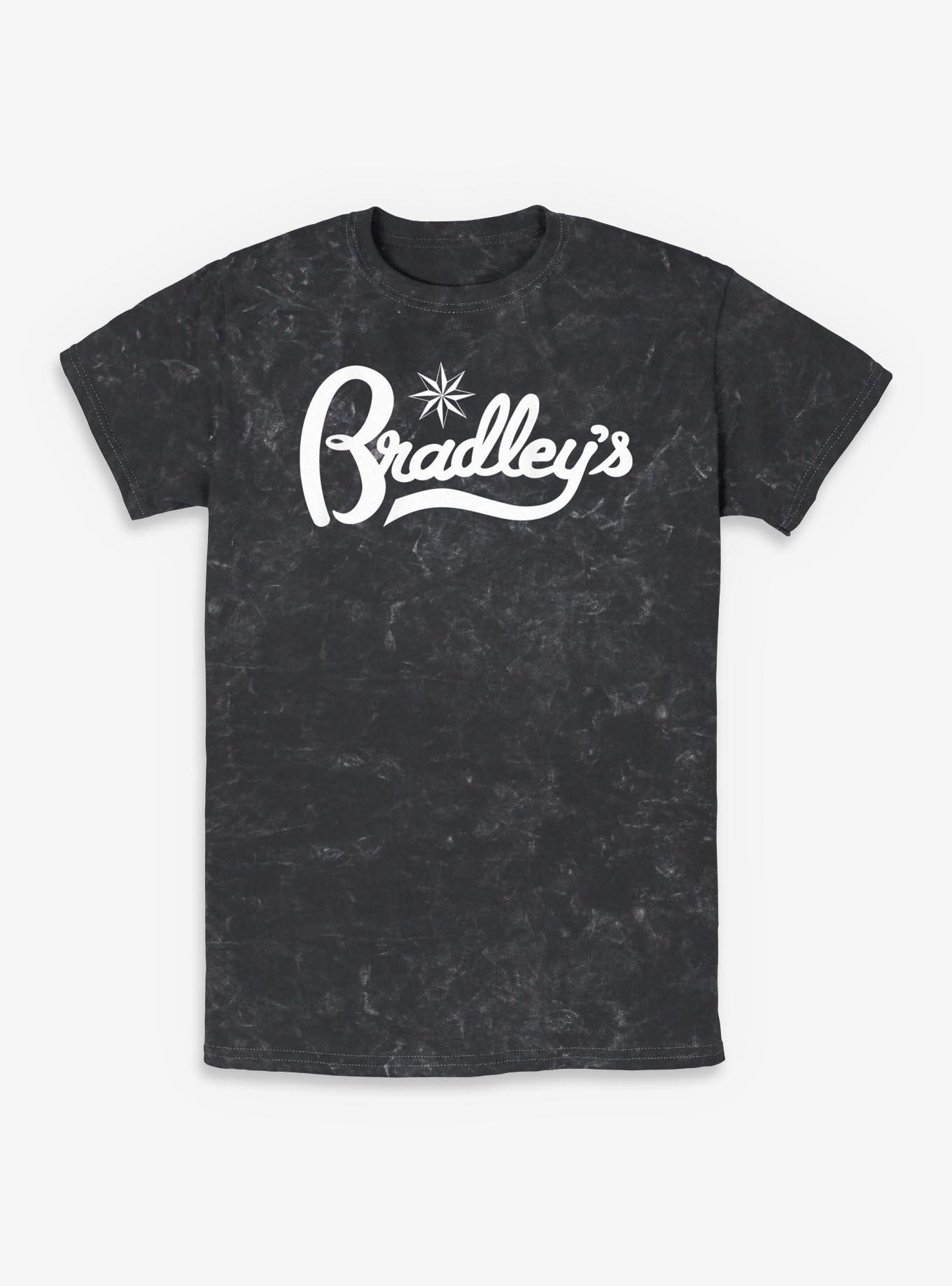 Stranger Things Bradley's Logo Mineral Wash T-Shirt, , hi-res