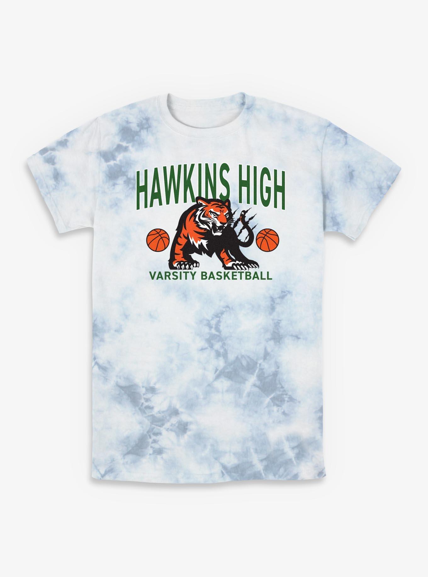 Stranger Things Hawkins High Basketball Tie-Dye T-Shirt, , hi-res