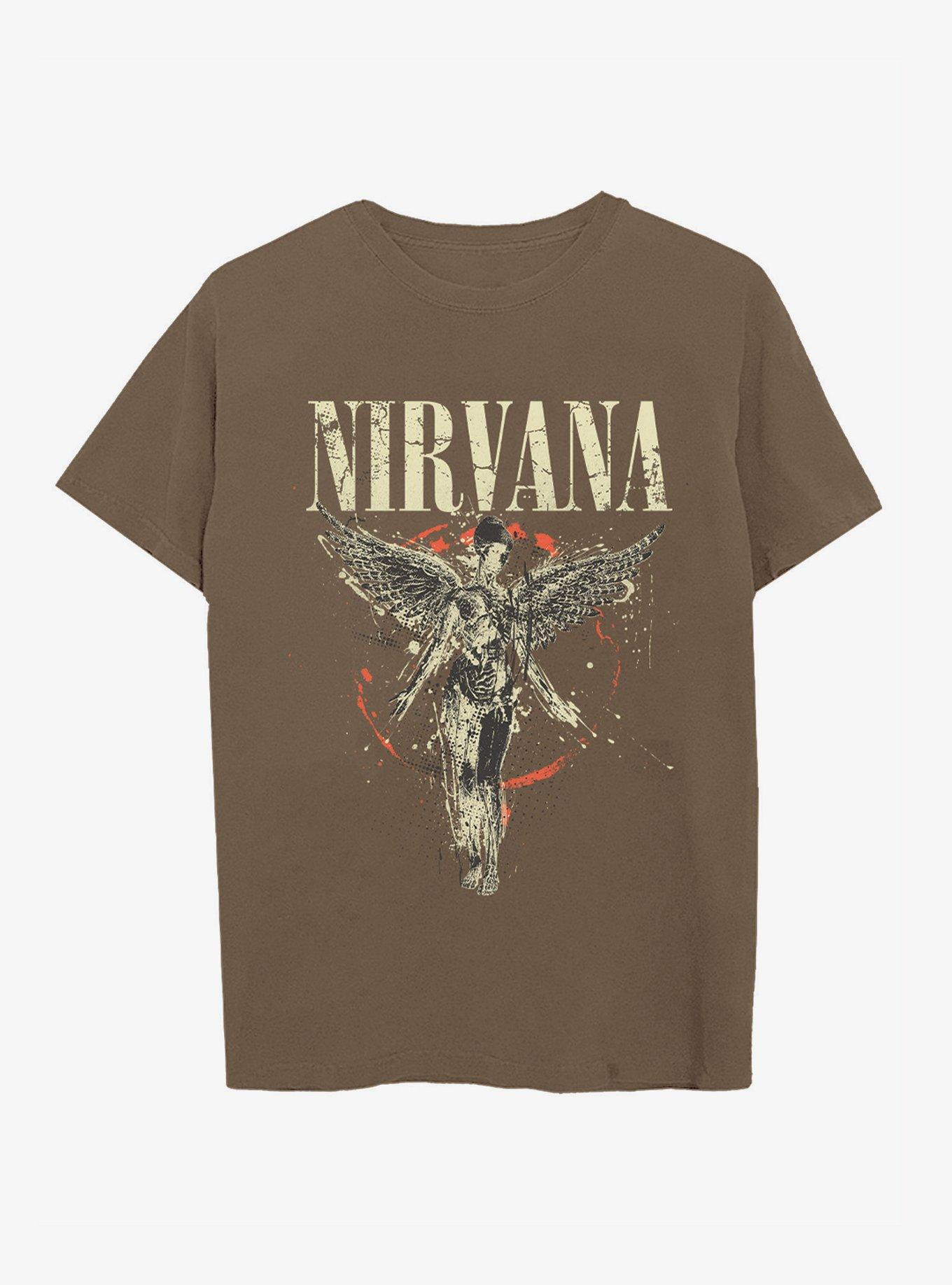Nirvana In Utero Brown T-Shirt, , hi-res