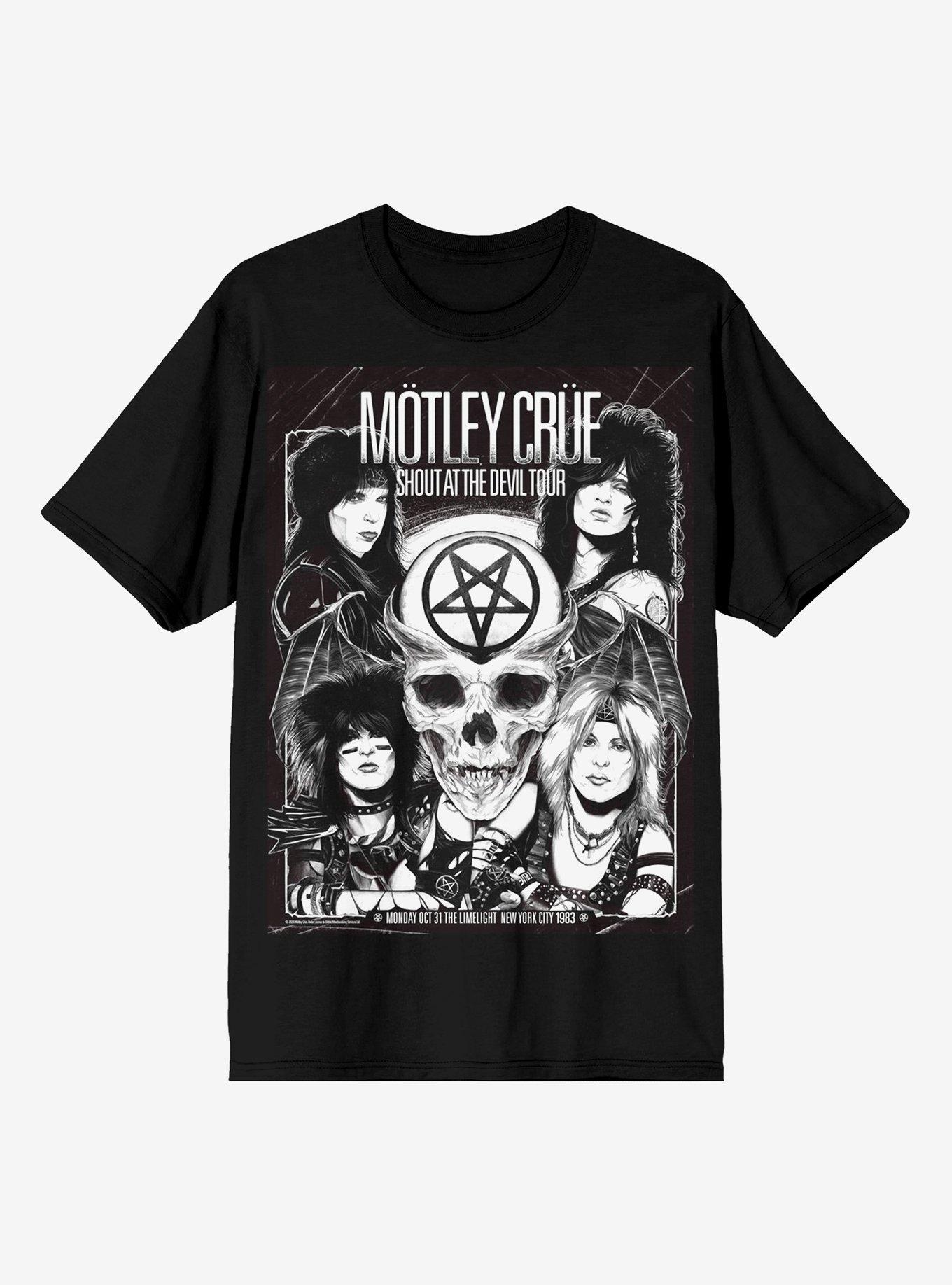 Mötley Crüe Shout At The Devil Tour T-Shirt