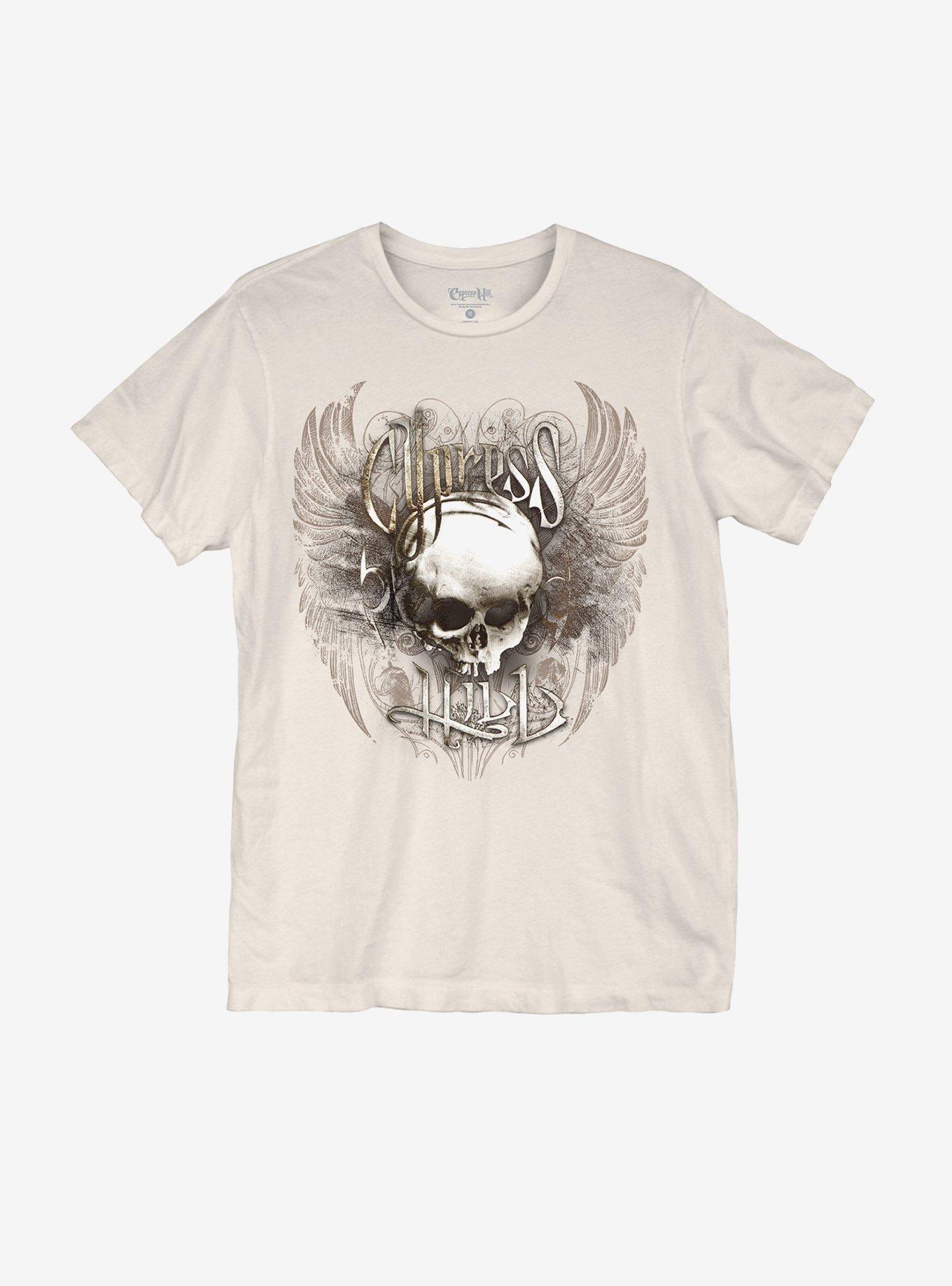 Cypress Hill Angel Skull T-Shirt, , hi-res