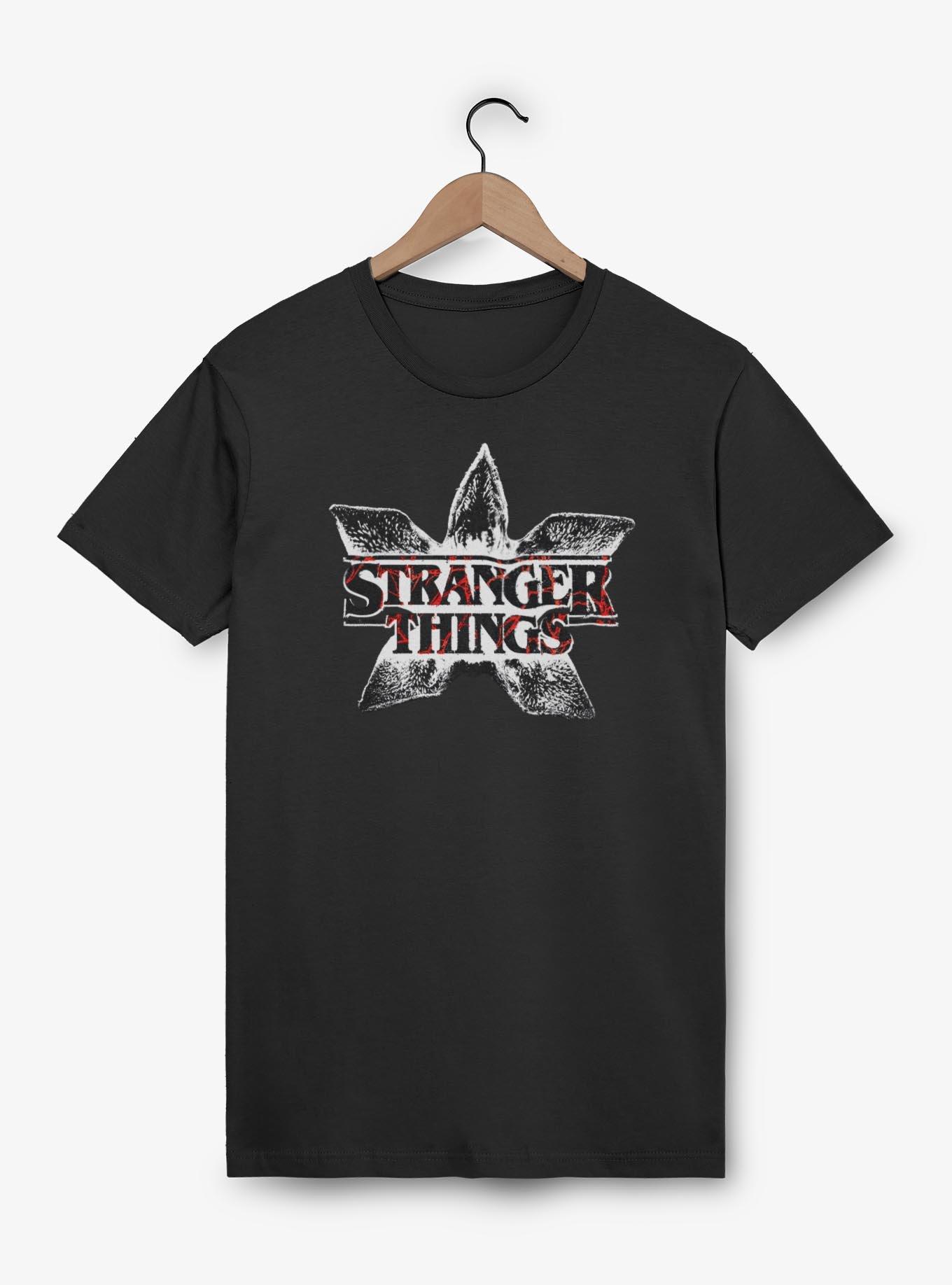 Stranger Things Demogorgon Head T-Shirt, BLACK, hi-res view 1