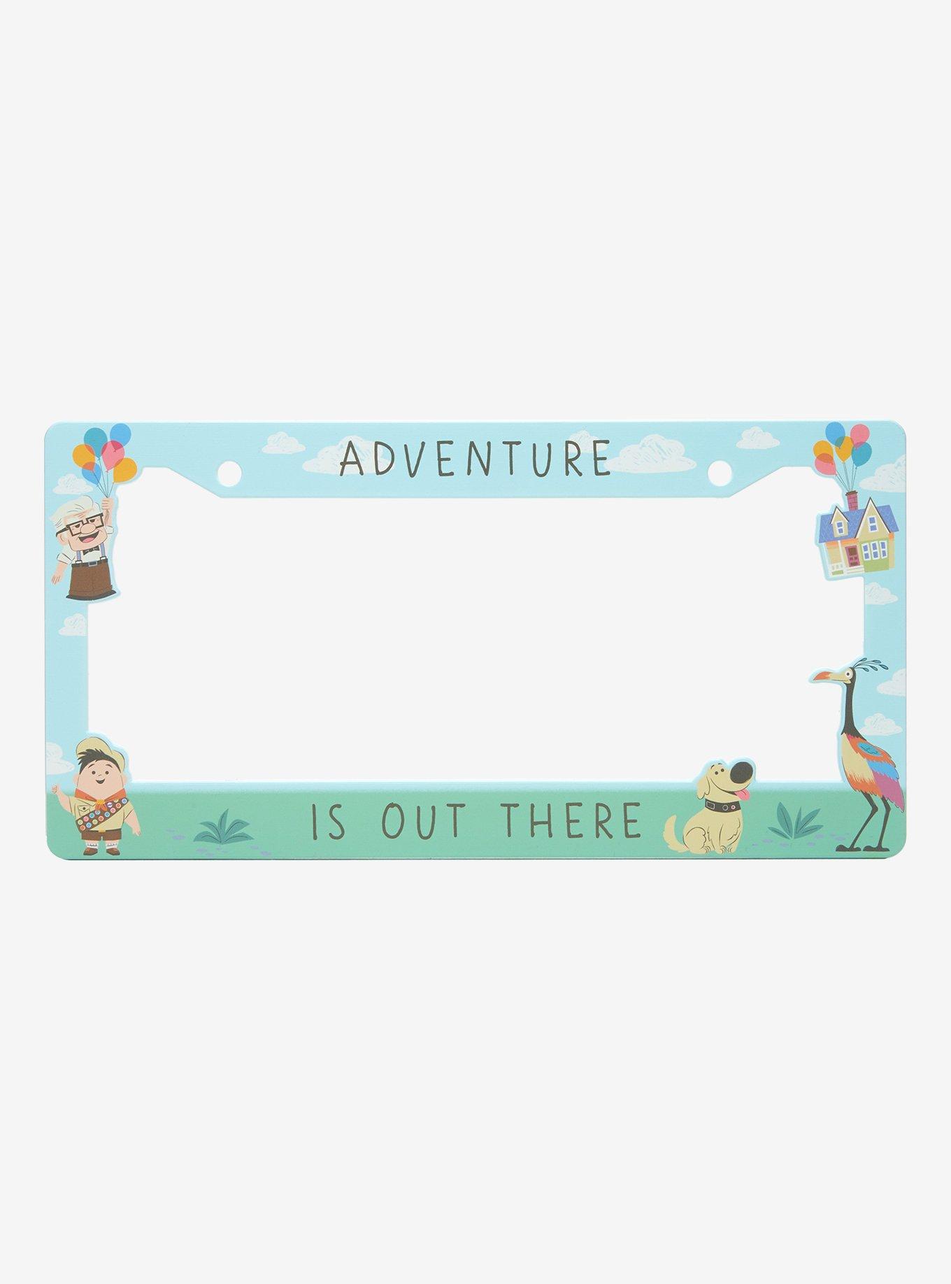 Disney Pixar Up Adventure Is Out There License Plate Frame
