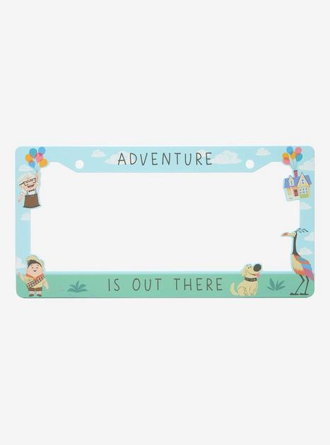 Disney Pixar Up Adventure Is Out There License Plate Frame - BoxLunch ...