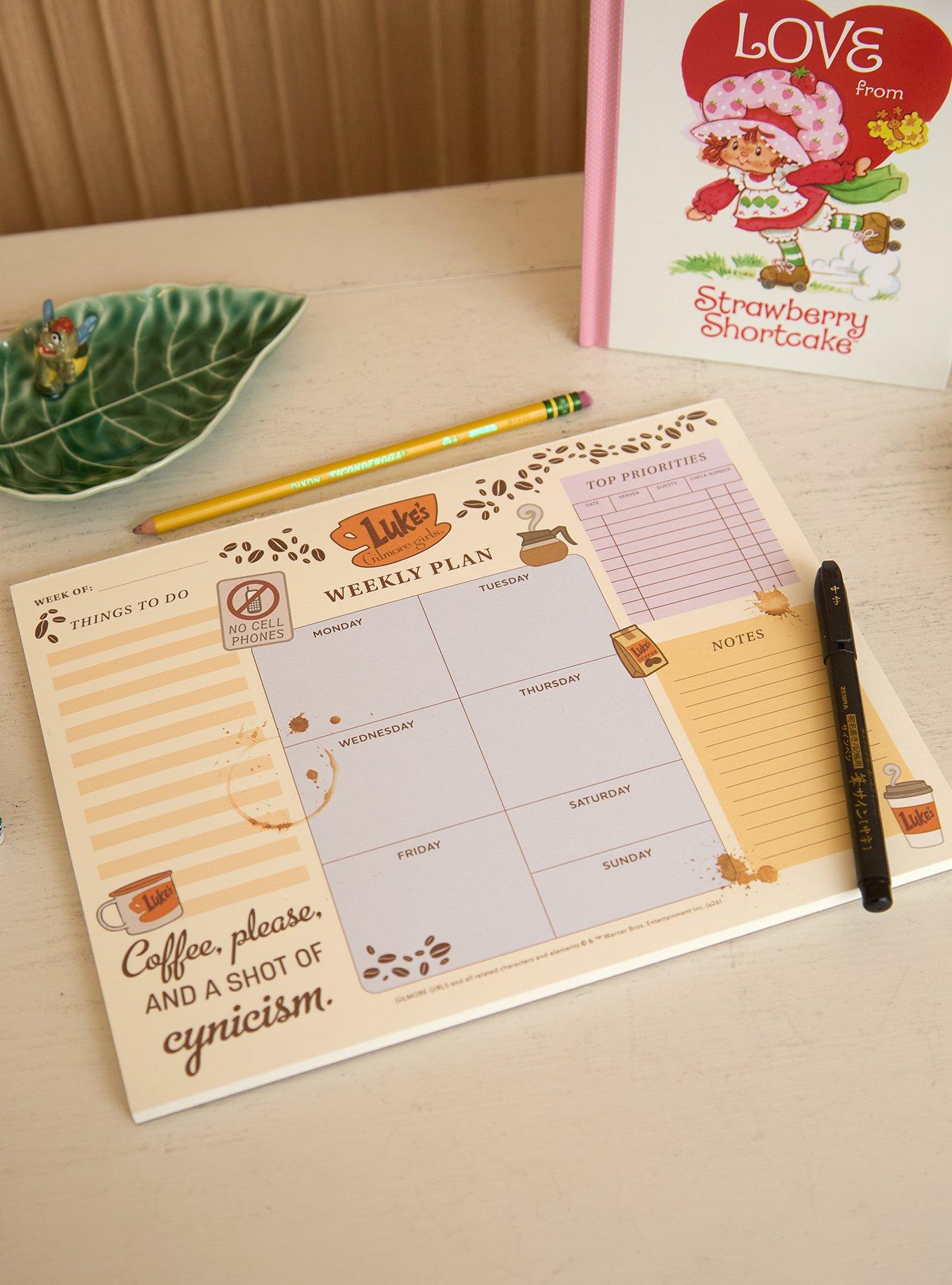 Gilmore Girls Luke's Diner Weekly Planner Pad, , hi-res
