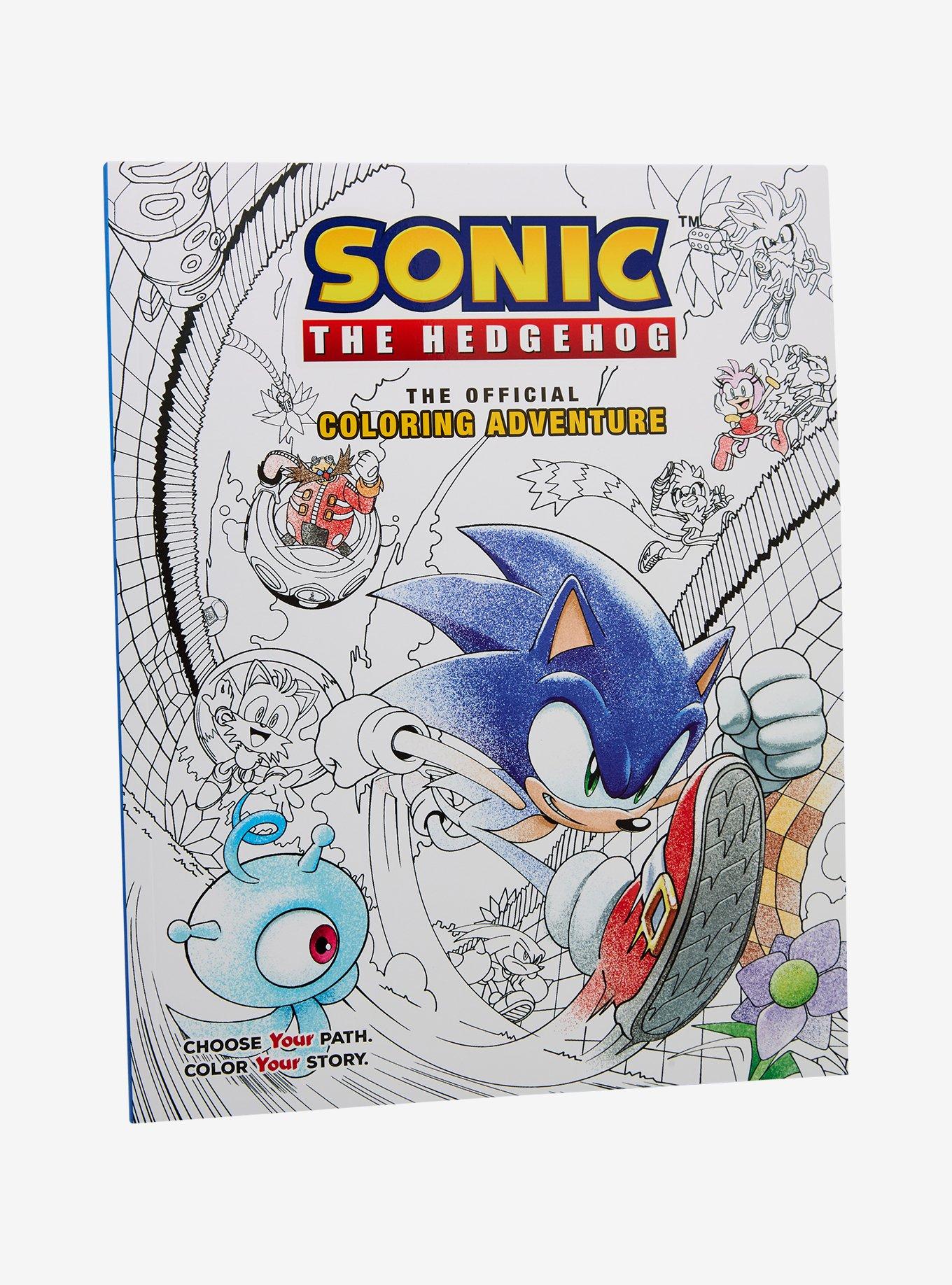 Sonic the Hedgehog The Official Coloring Adventure Book, , hi-res