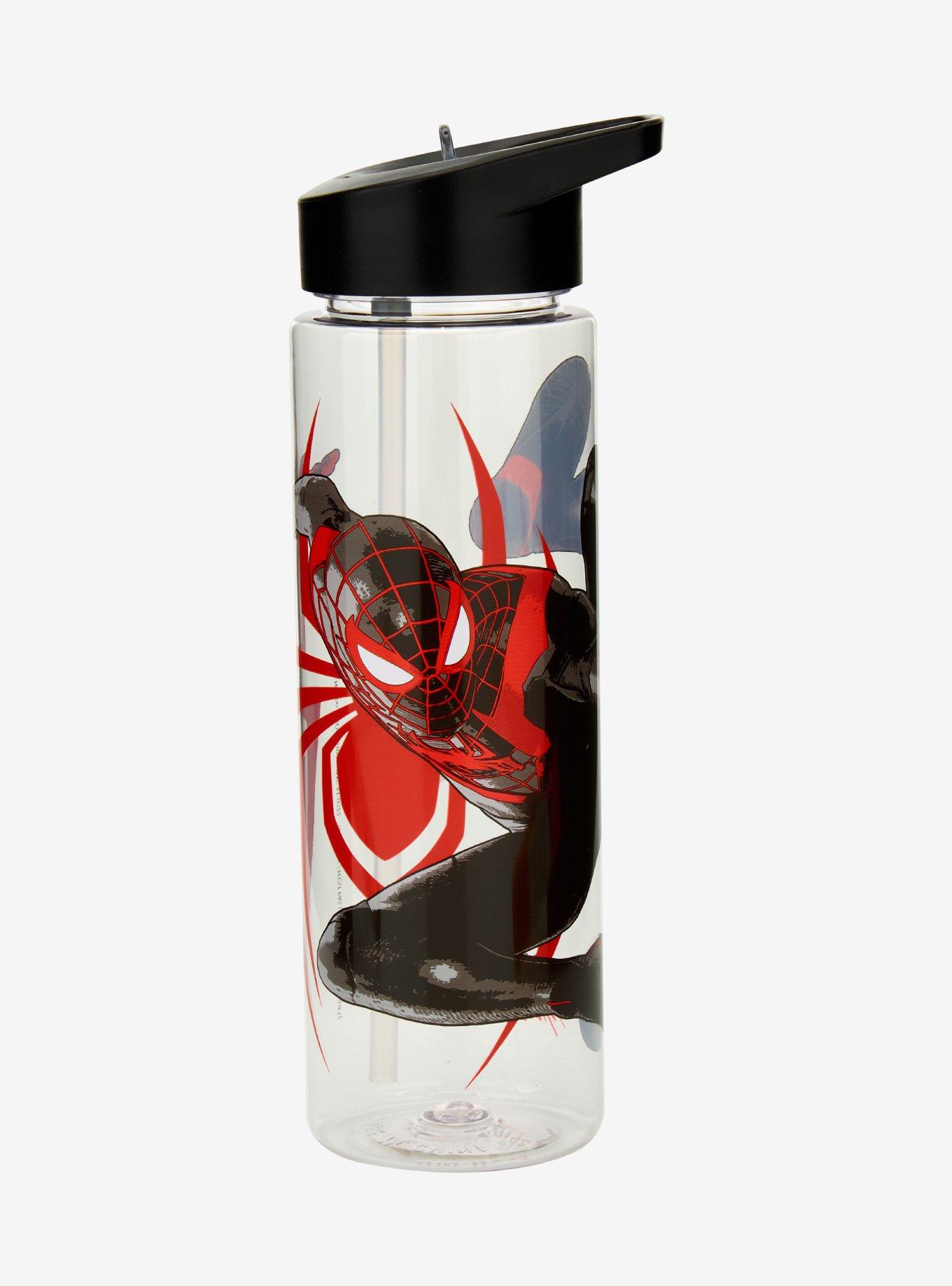 Marvel Spider-Man Miles Morales Water Bottle, , hi-res
