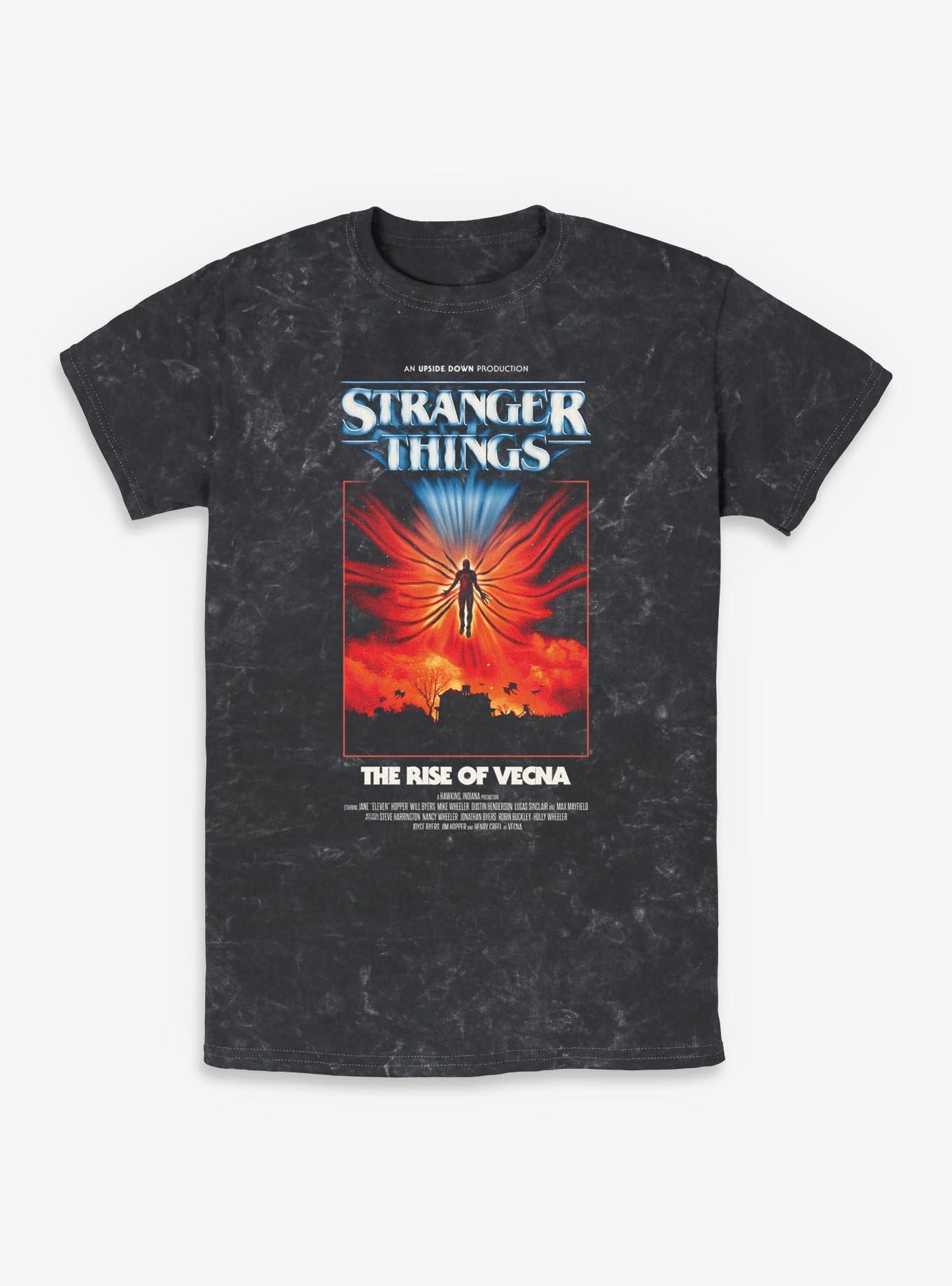 Stranger Things The Rise Of Vecna Mineral Wash T-Shirt, , hi-res