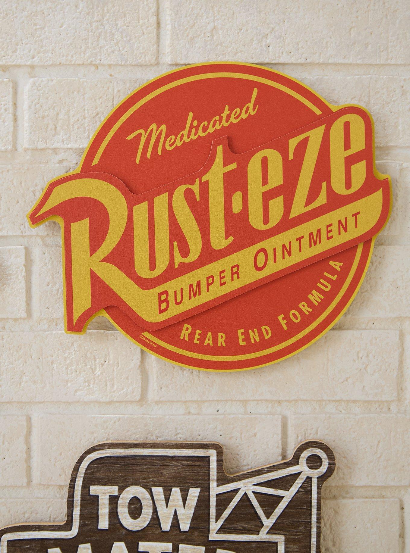 Disney Pixar Cars Rust-eze Logo Layered Wall Art - BoxLunch Exclusive, , hi-res